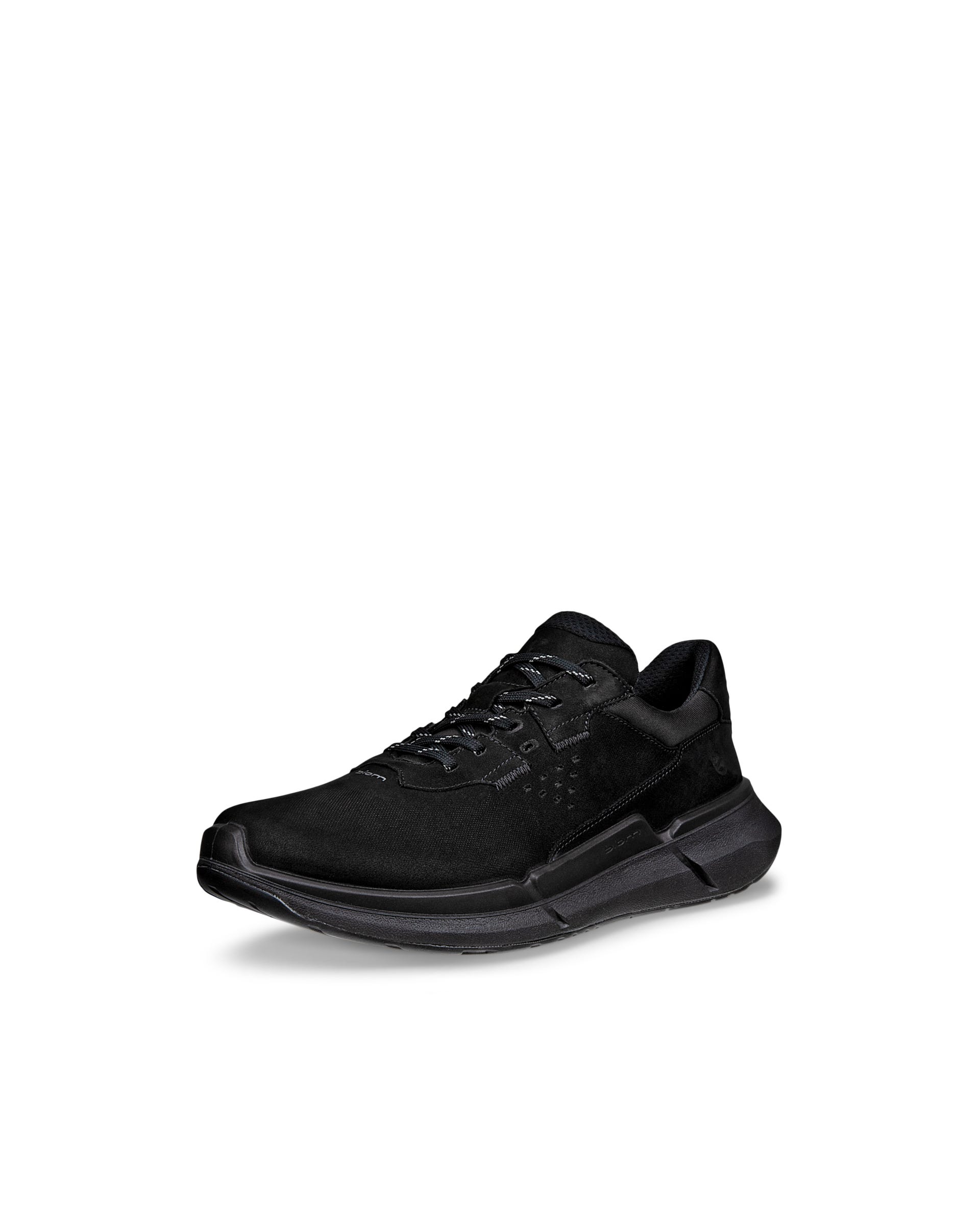 ECCO® BIOM 2.2 Damen Sneaker aus Nubukleder - Schwarz - Main