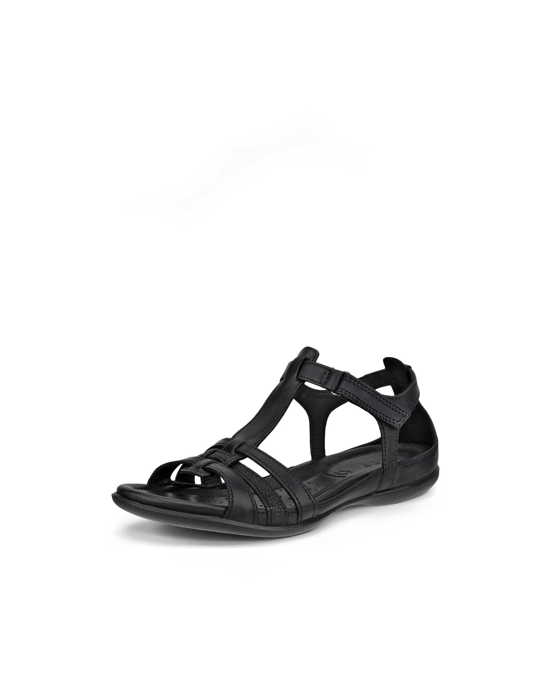 ECCO® Flash salomé cuir pour femme - Noir - Main