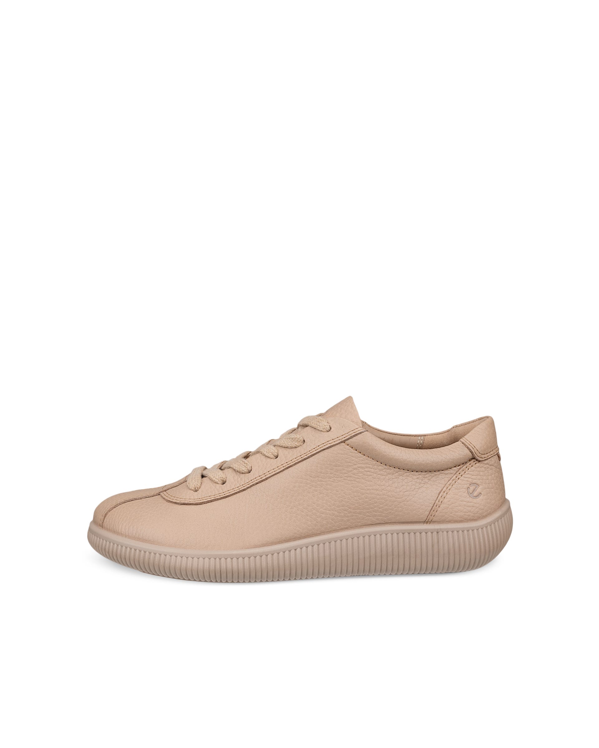 Women's ECCO® Soft Zero Leather Sneaker - Brown - Outside
