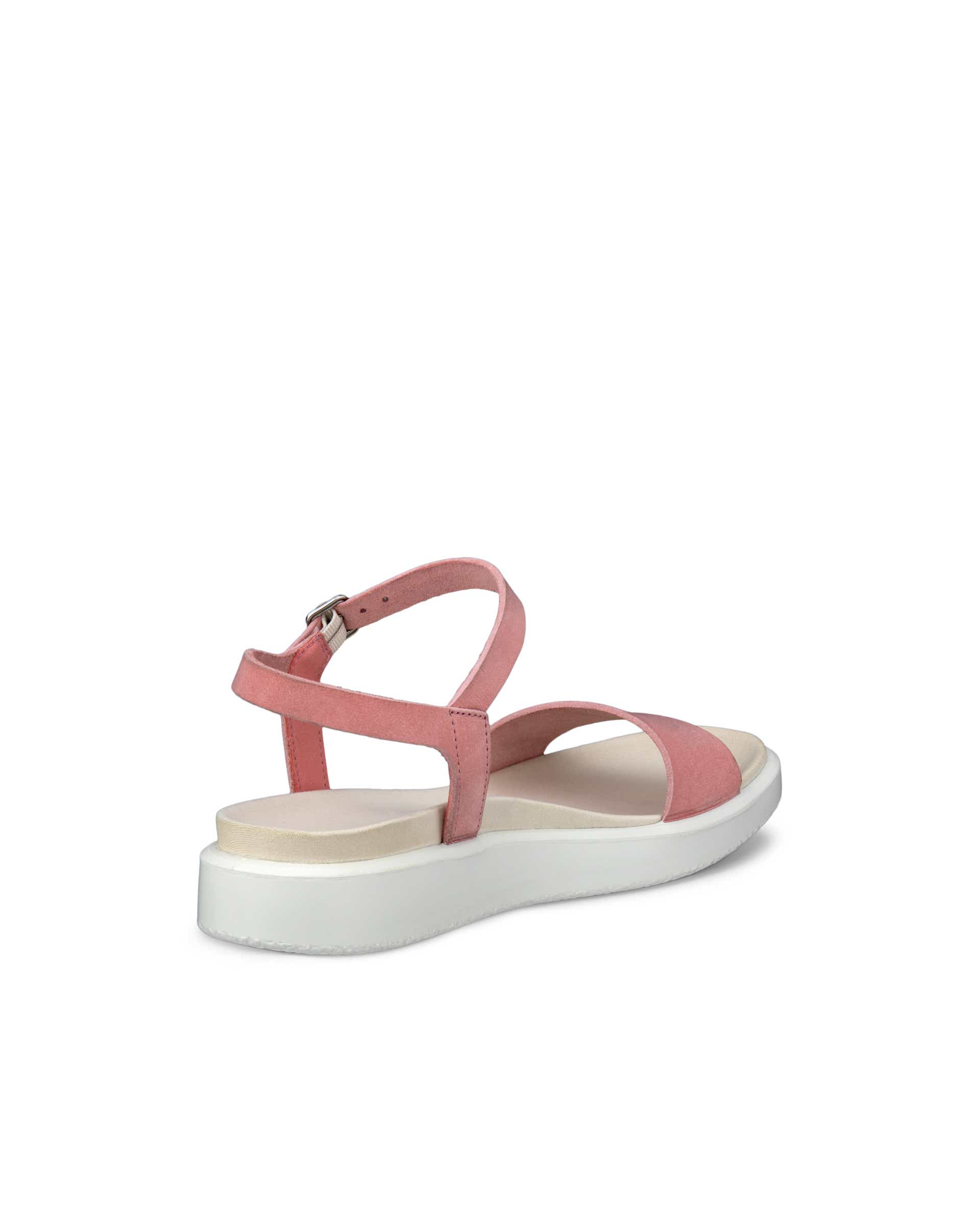 Sandale en cuir Flowt ECCO® pour femmes - Rose - Back