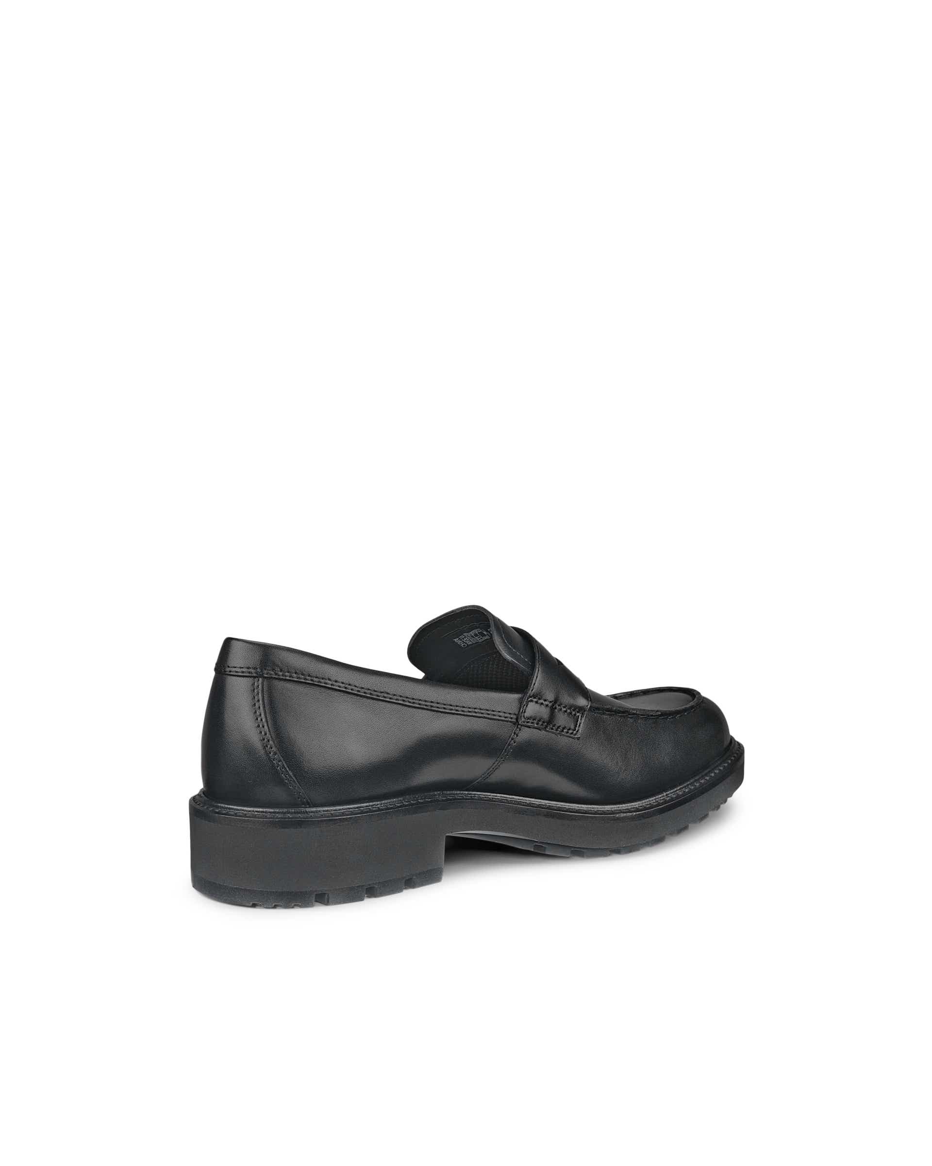 ECCO METROPOLE OSLO MEN'S LOAFER - Black - Back