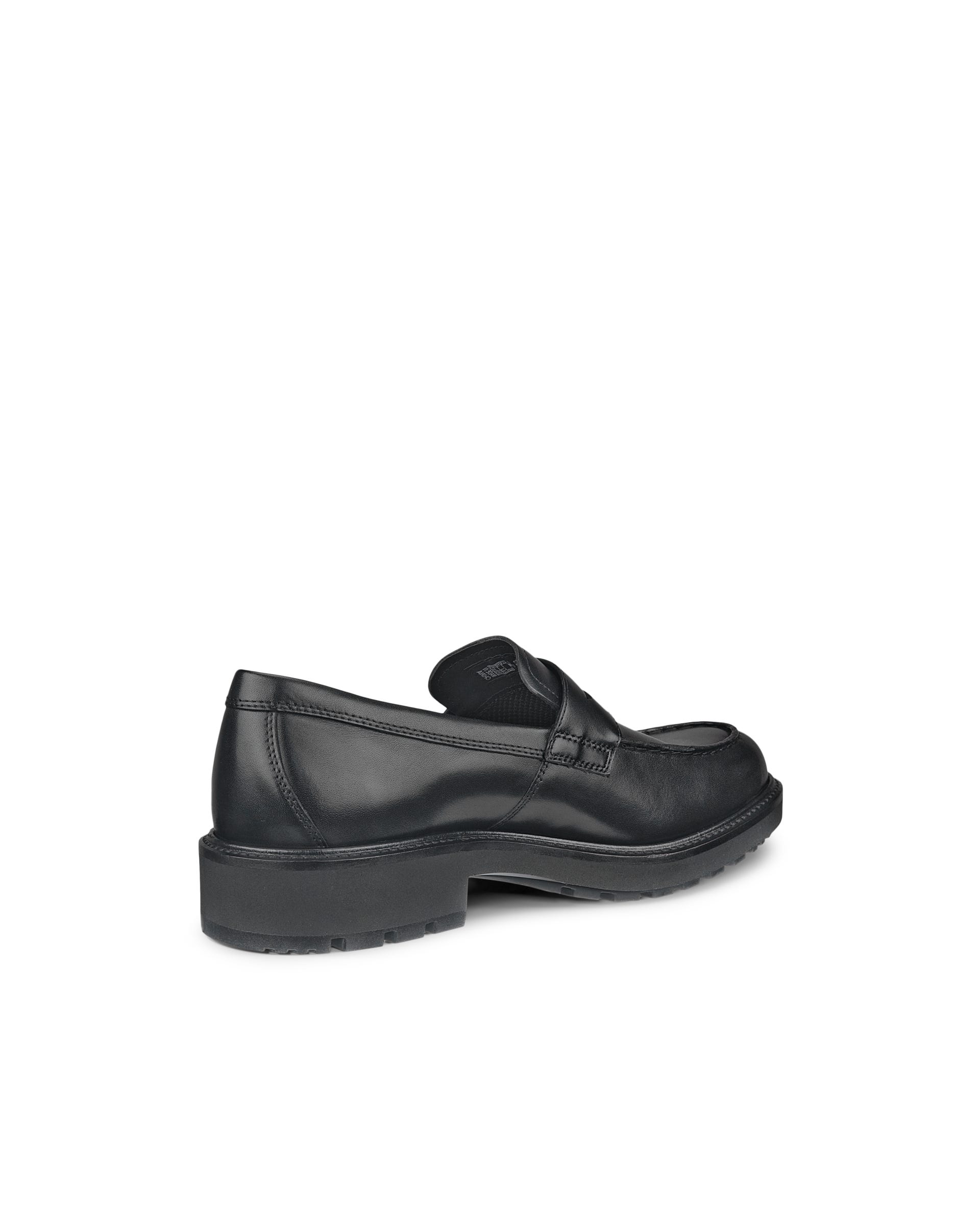 ECCO METROPOLE OSLO MEN'S LOAFER - Black - Back