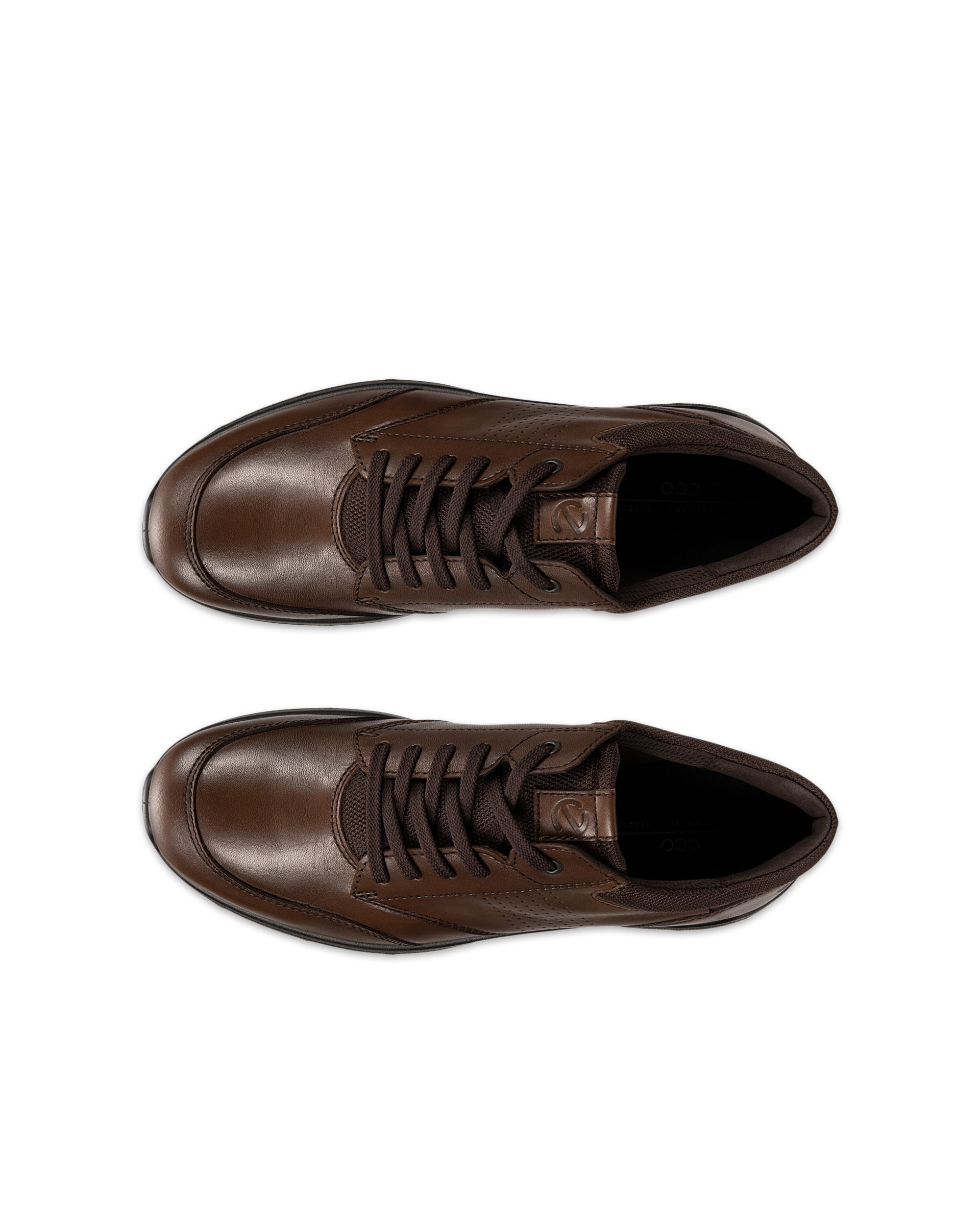 ECCO® IRVING Herren Lederschnürschuh - Braun - Outside