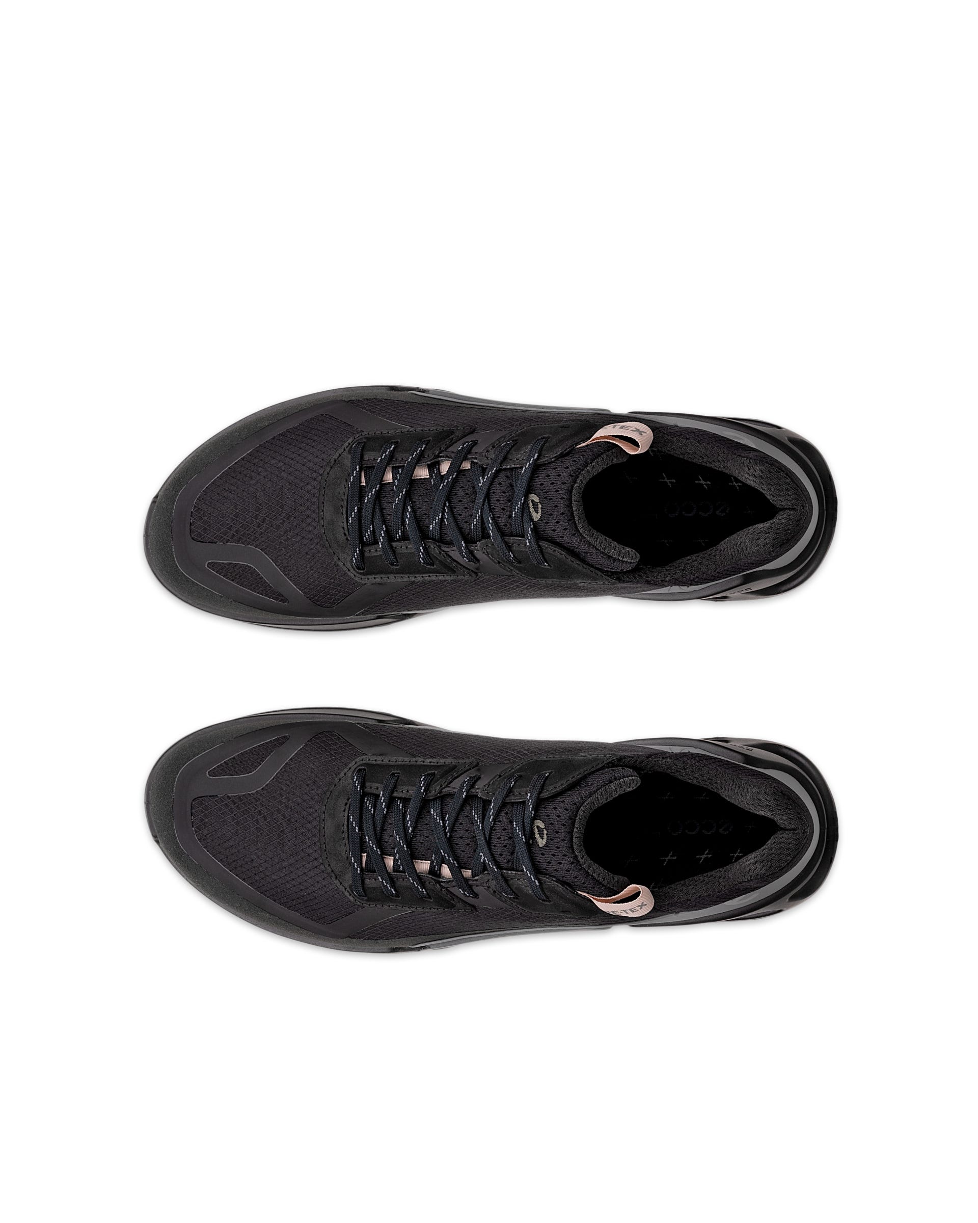 ECCO® Biom 2.1 X Country chaussures de course trail en toile Gore-Tex pour femme - Noir - Top left pair