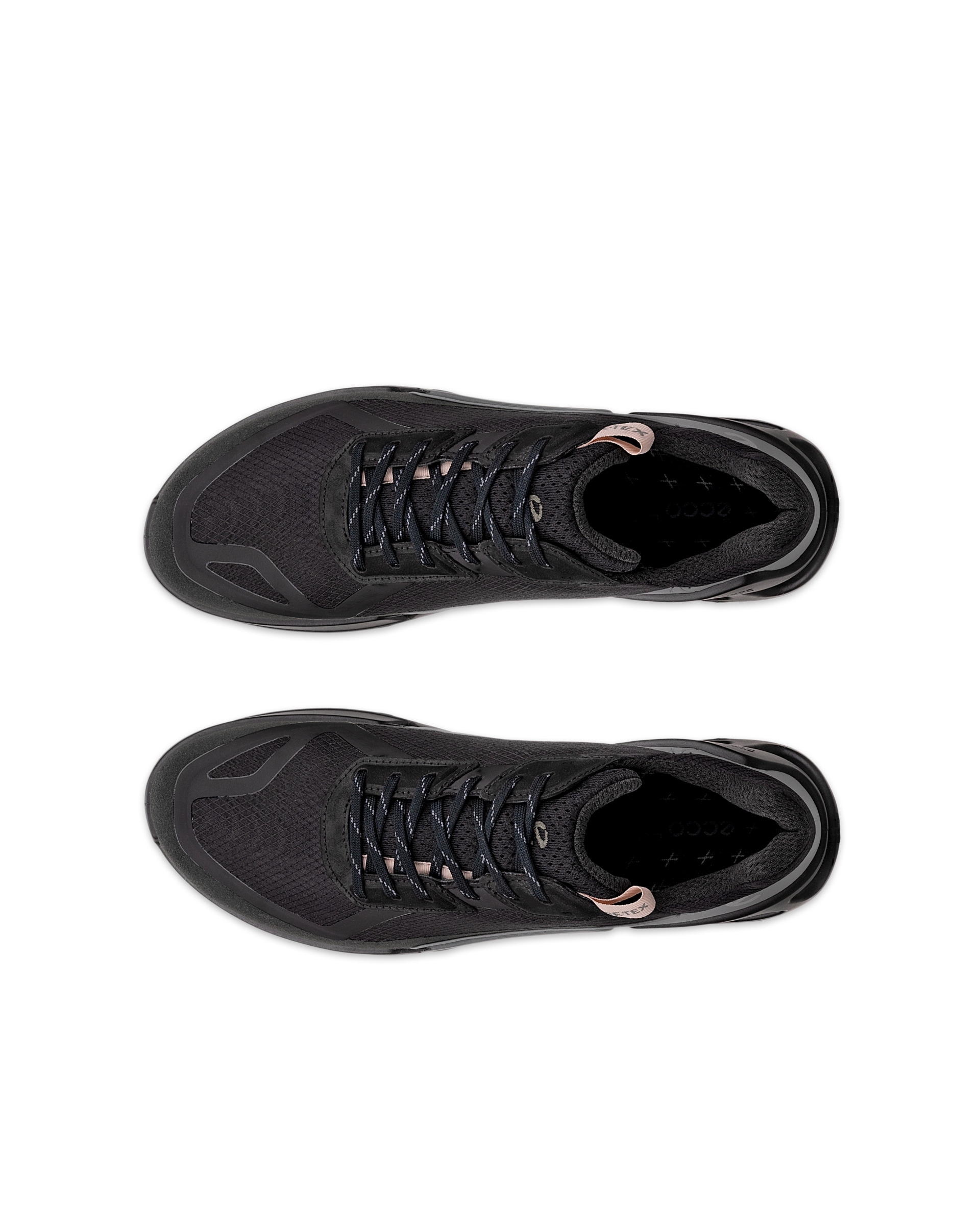 ECCO® Biom 2.1 X Country női Gore-Tex textil terepfutó cipő - Fekete - Top left pair