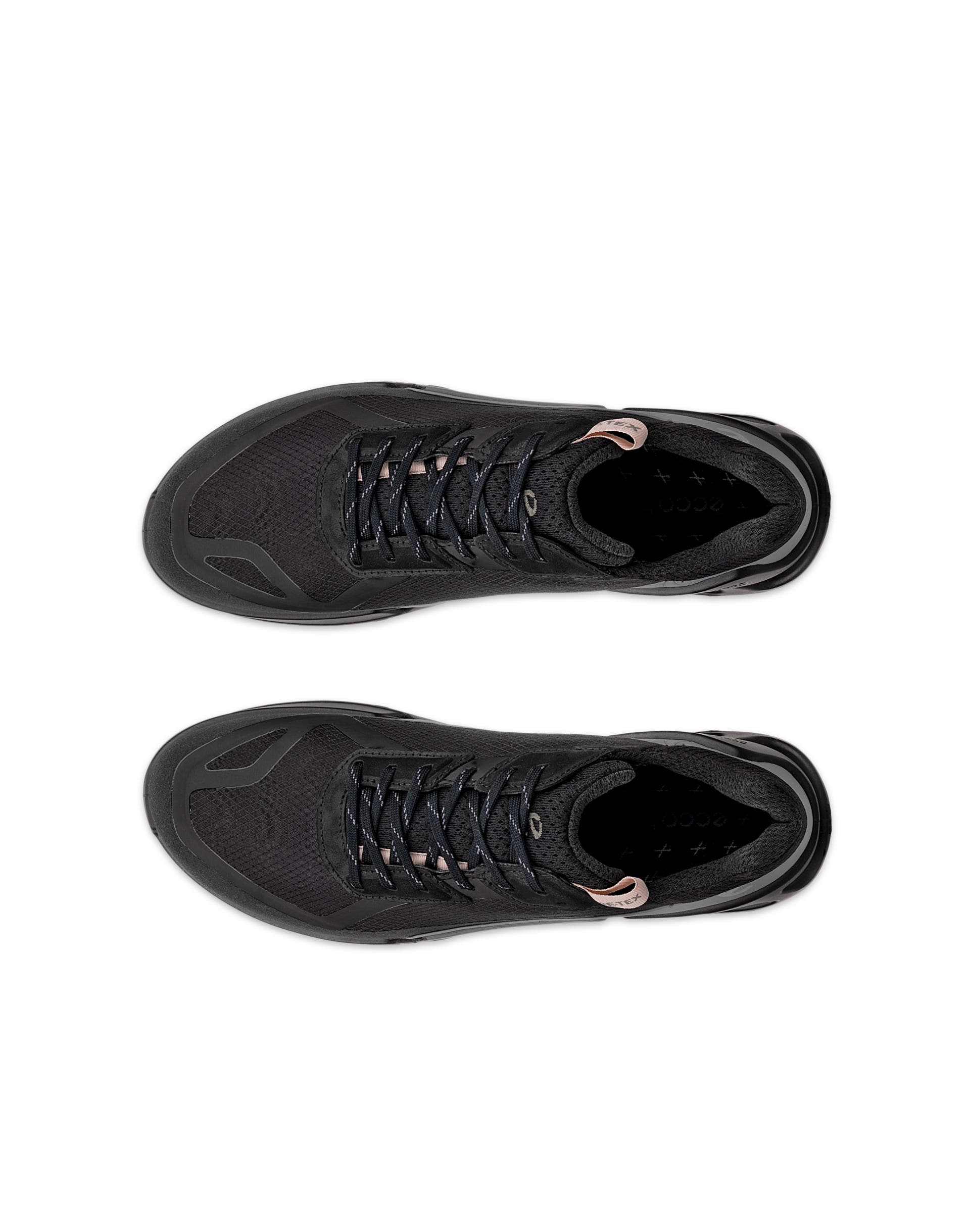 ECCO® Biom 2.1 X Country Damen Textil Trailrunning-Schuhe mit Gore-Tex - Schwarz - Top left pair