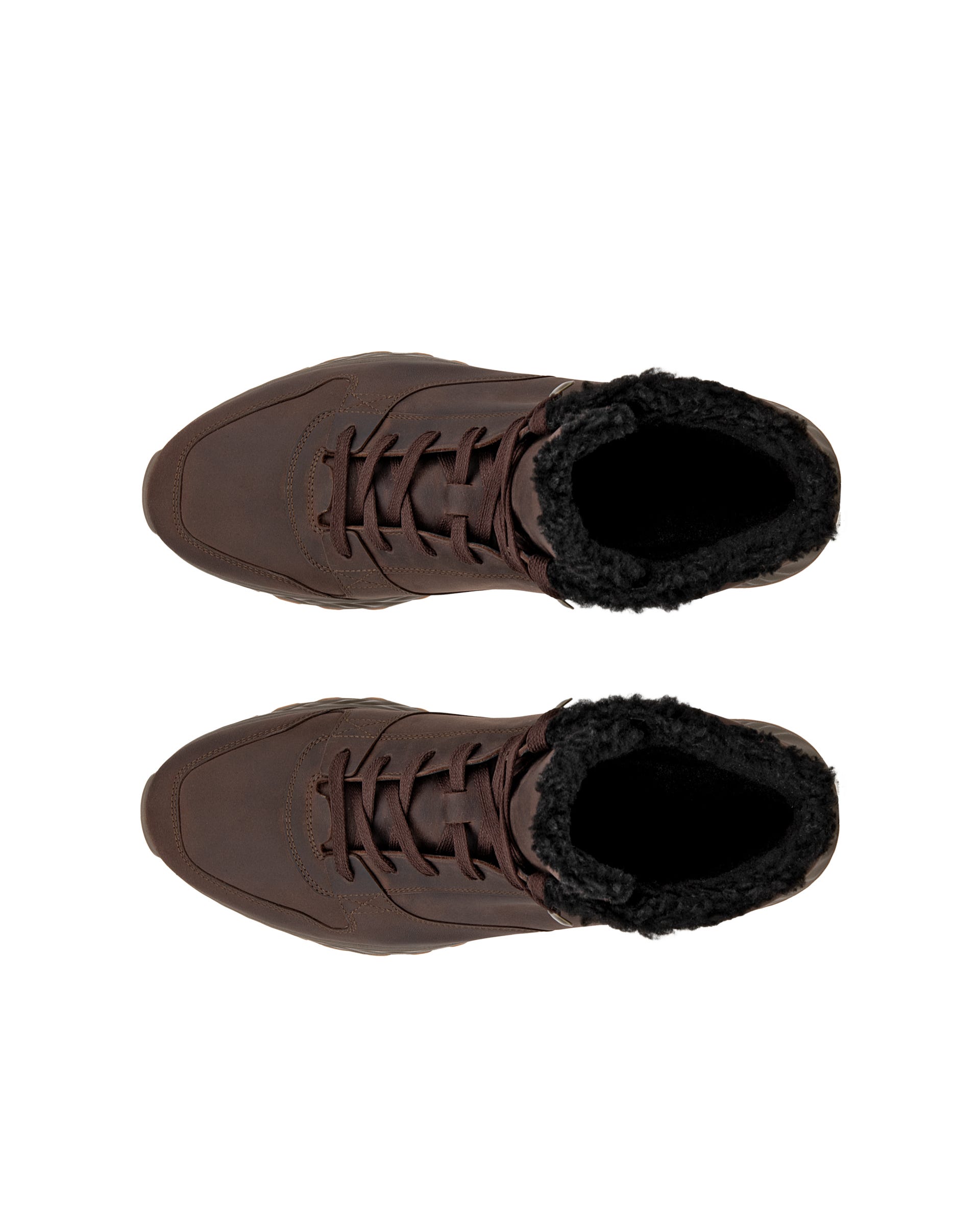 ECCO® EXOSTRIDE heren laars van nubuck - Bruin - Outside