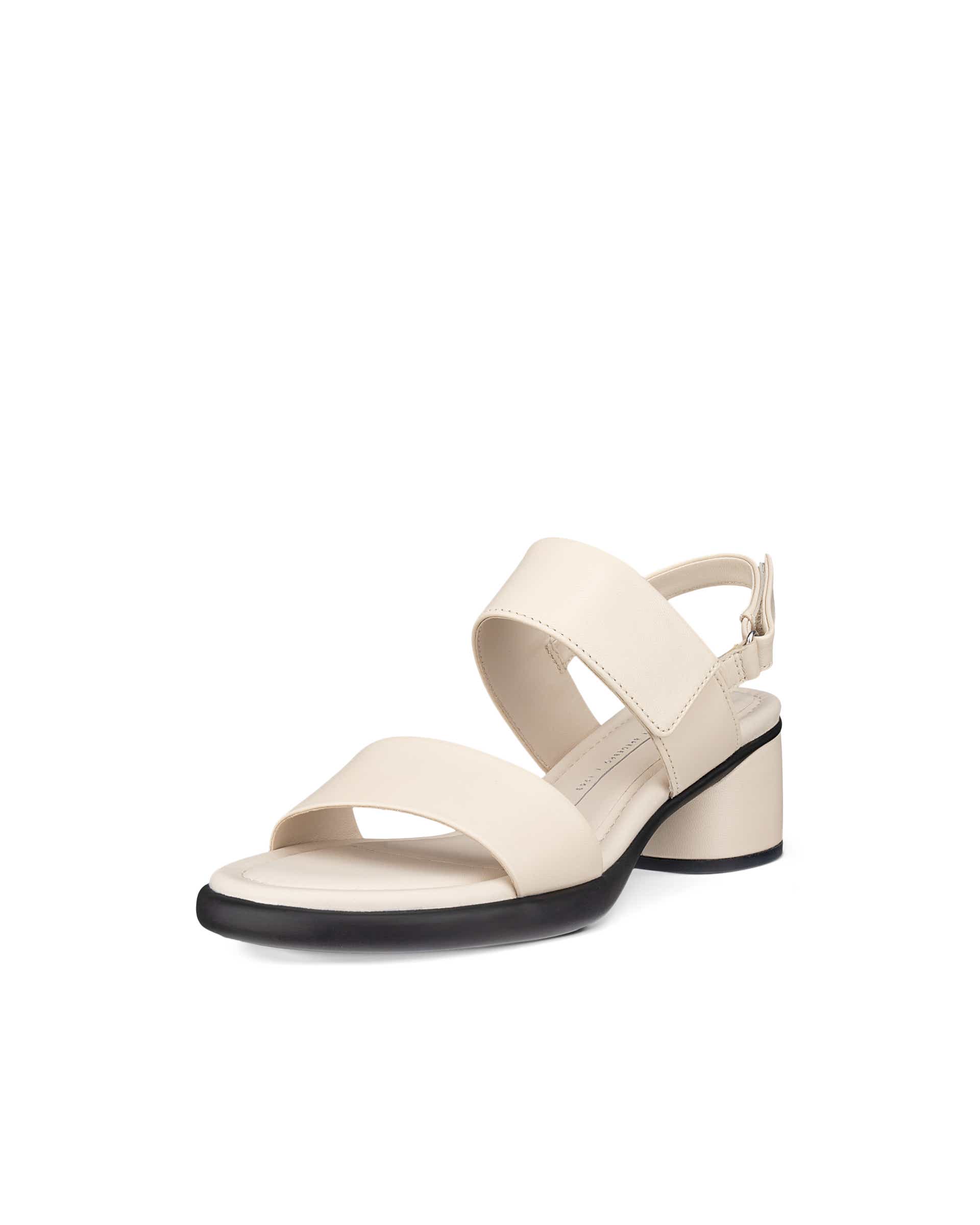 ECCO® Sculpted Sandal LX 35 Dames leren sandaal met hak - Beige - Main