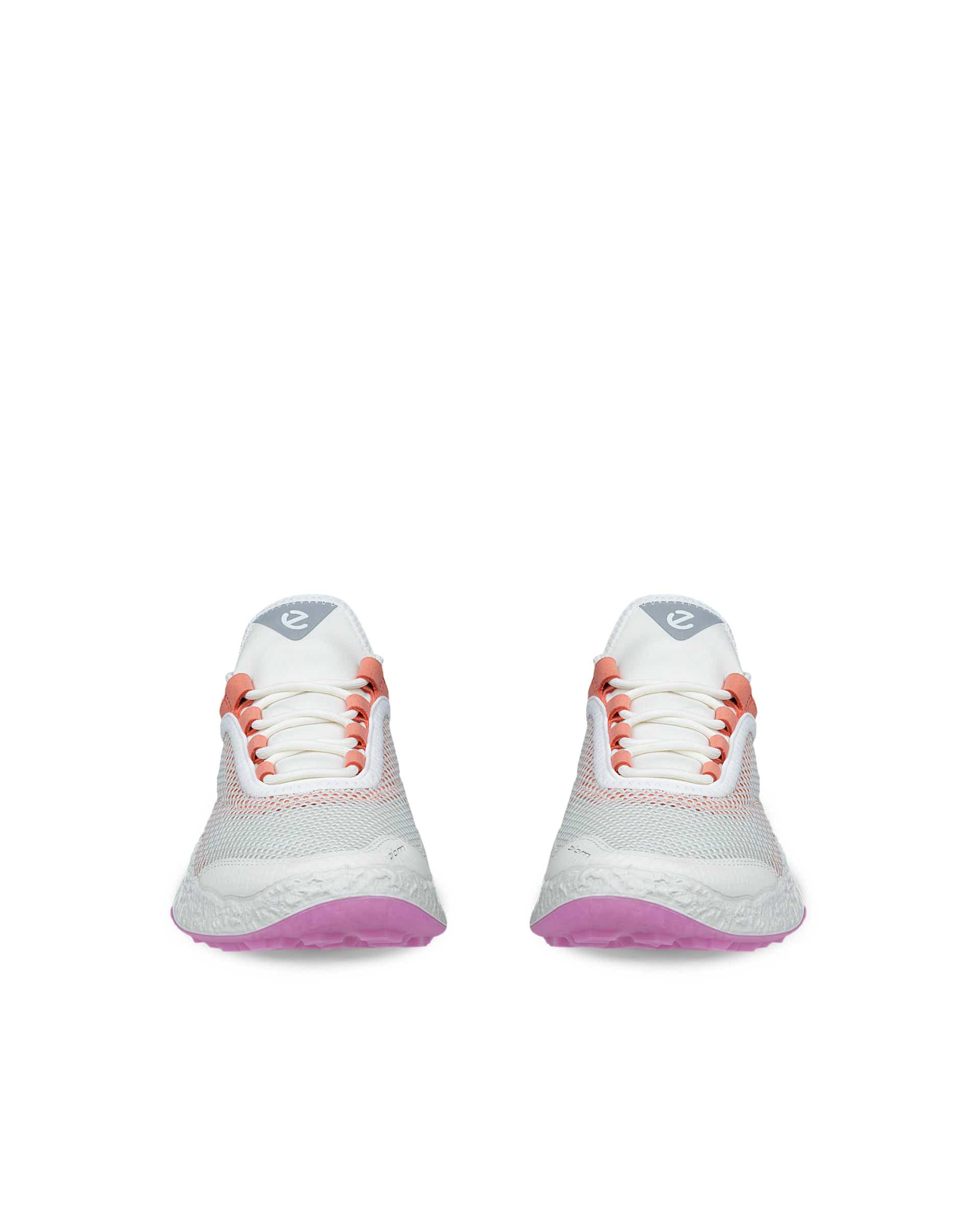 Women's ECCO® Golf Biom H5 Textile Golf Shoe - White - Front pair