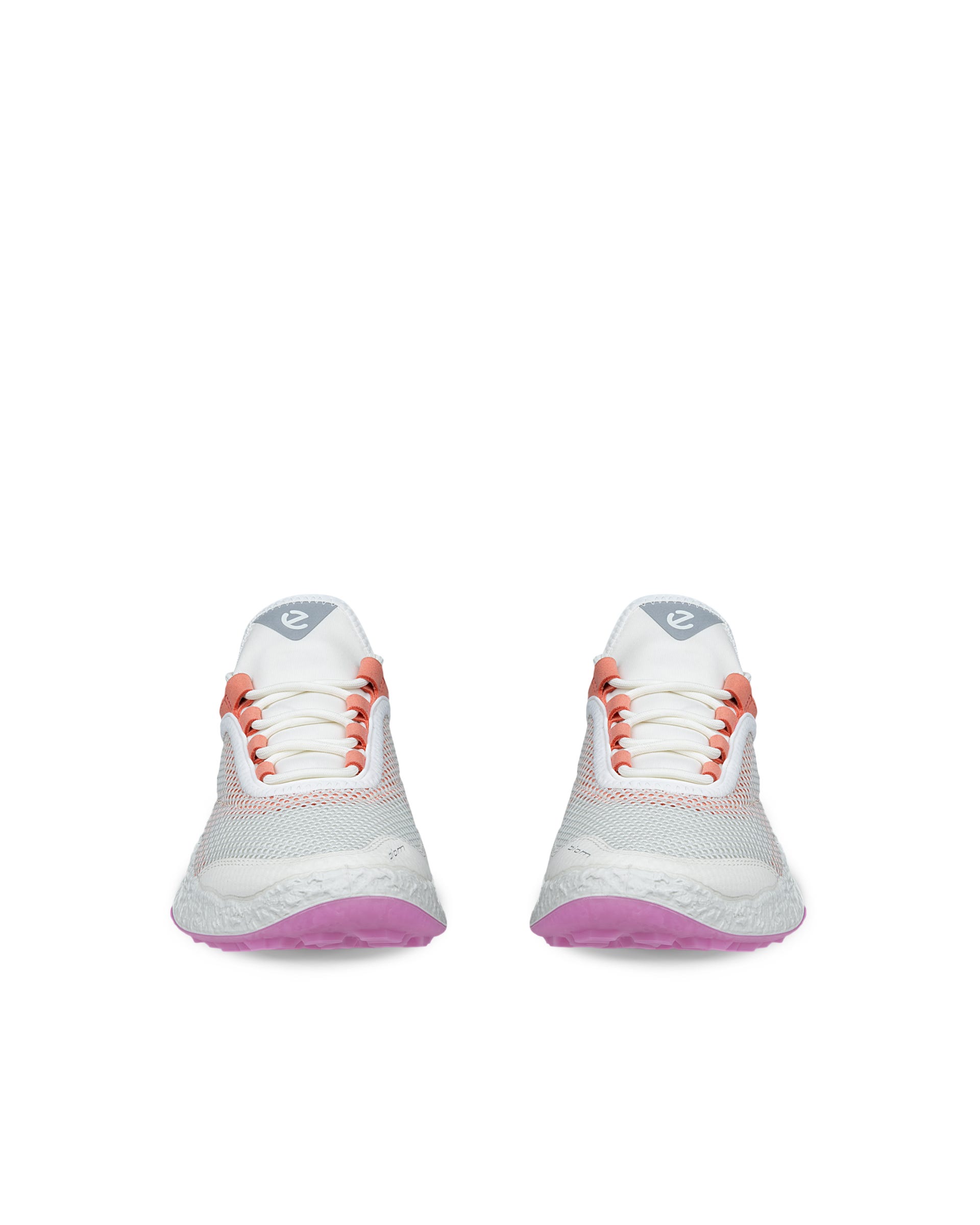 Women's ECCO® Golf Biom H5 Textile Golf Shoe - White - Front pair