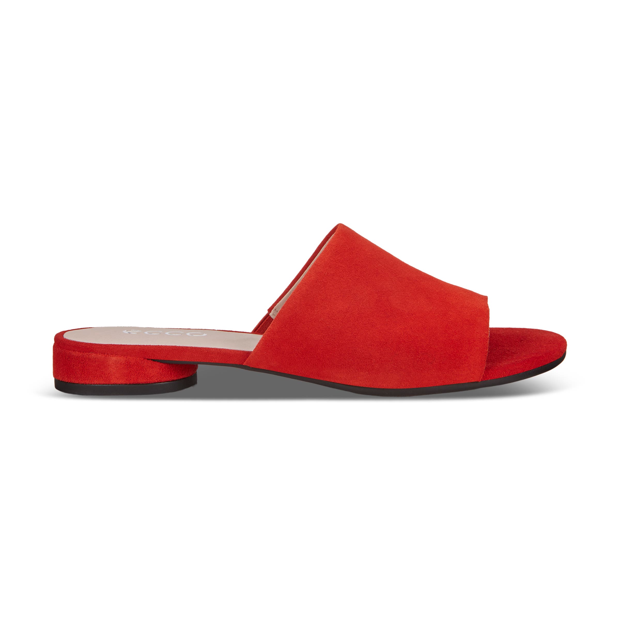 ECCO W FLAT SANDAL II - Red - Outside