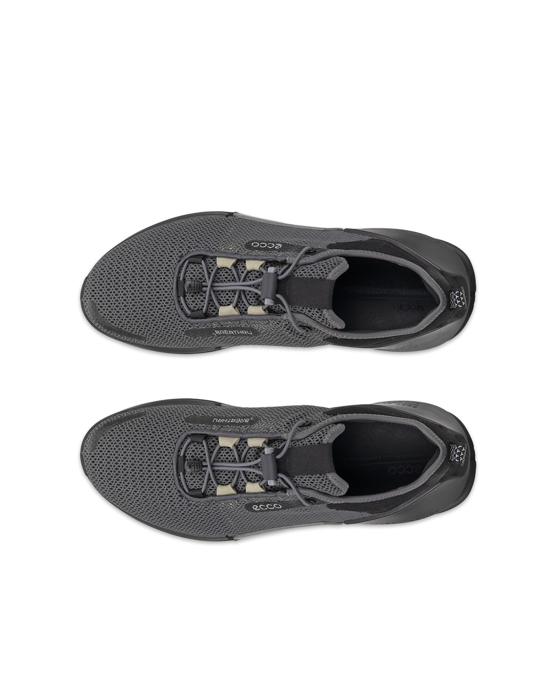 Men's ECCO® Biom 2.0 Textile Sneaker - Gray - Top left pair