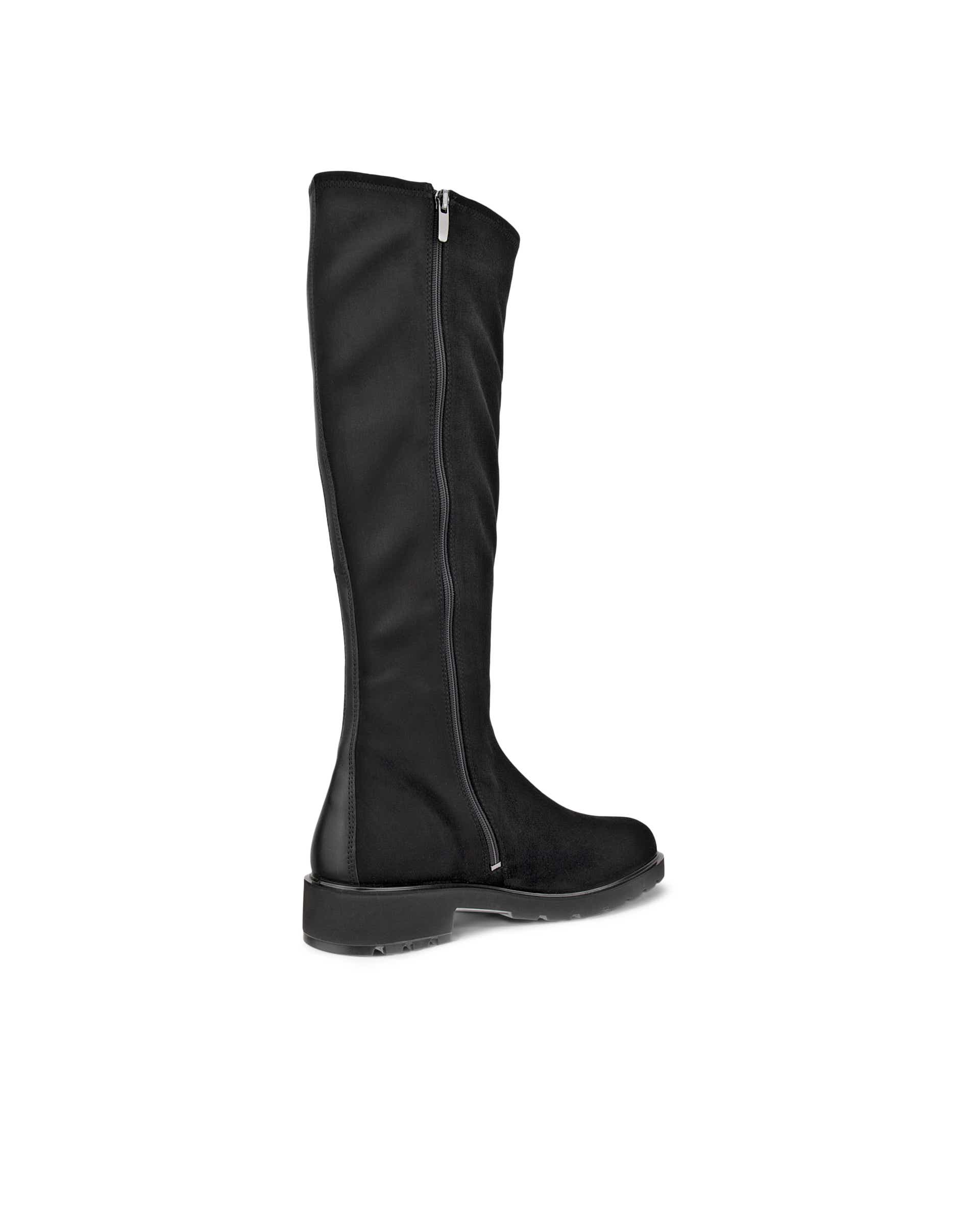 ECCO METRO VIENNA W TALL BOOT - Black - Back