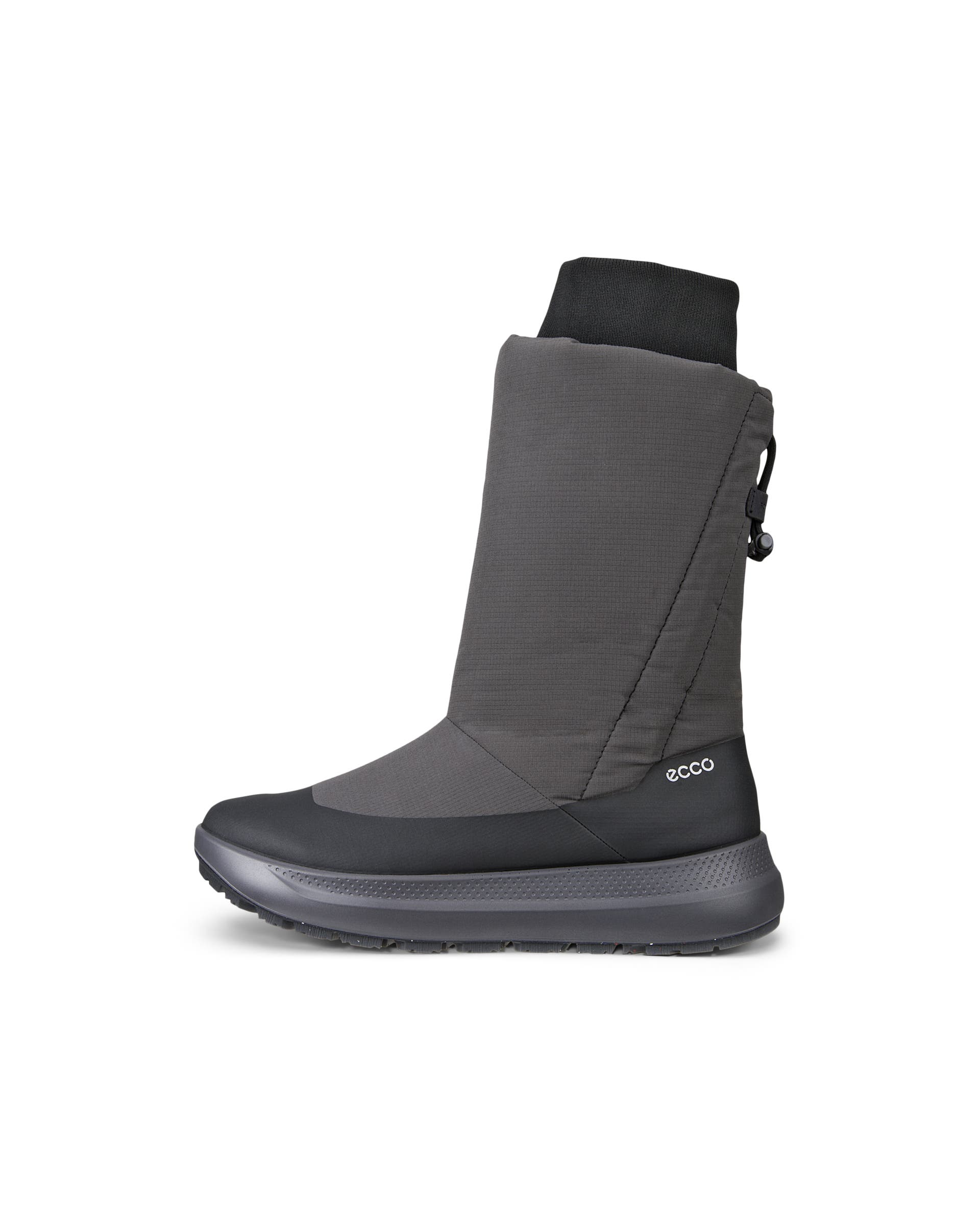 ECCO® Solice bottes d'hiver imperméable en toile pour femme - Gris - Outside