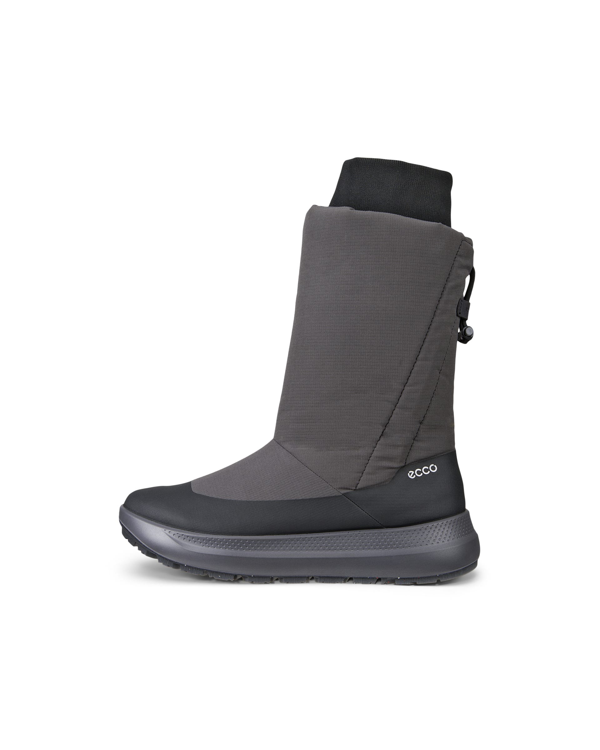 ECCO® Solice bottes d'hiver imperméable en toile pour femme - Gris - Outside