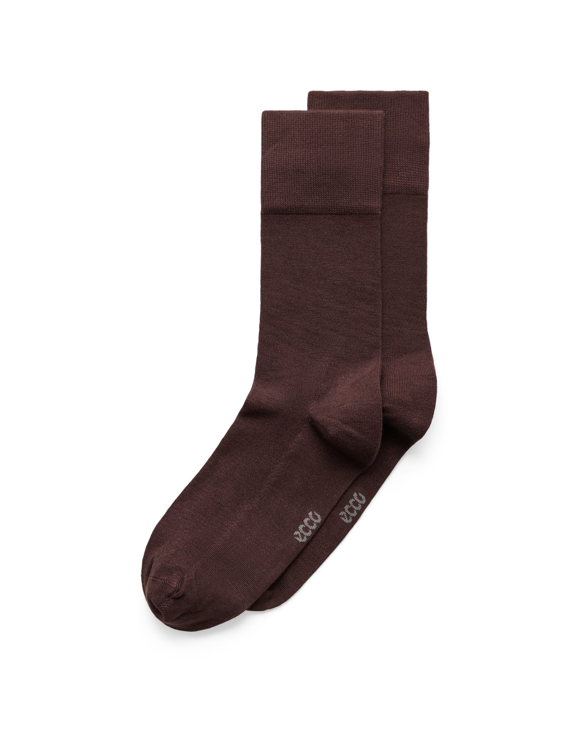 ECCO® CLASSIC SOFT MID-CUT Unisex Gerippte Socken - Lila - Main