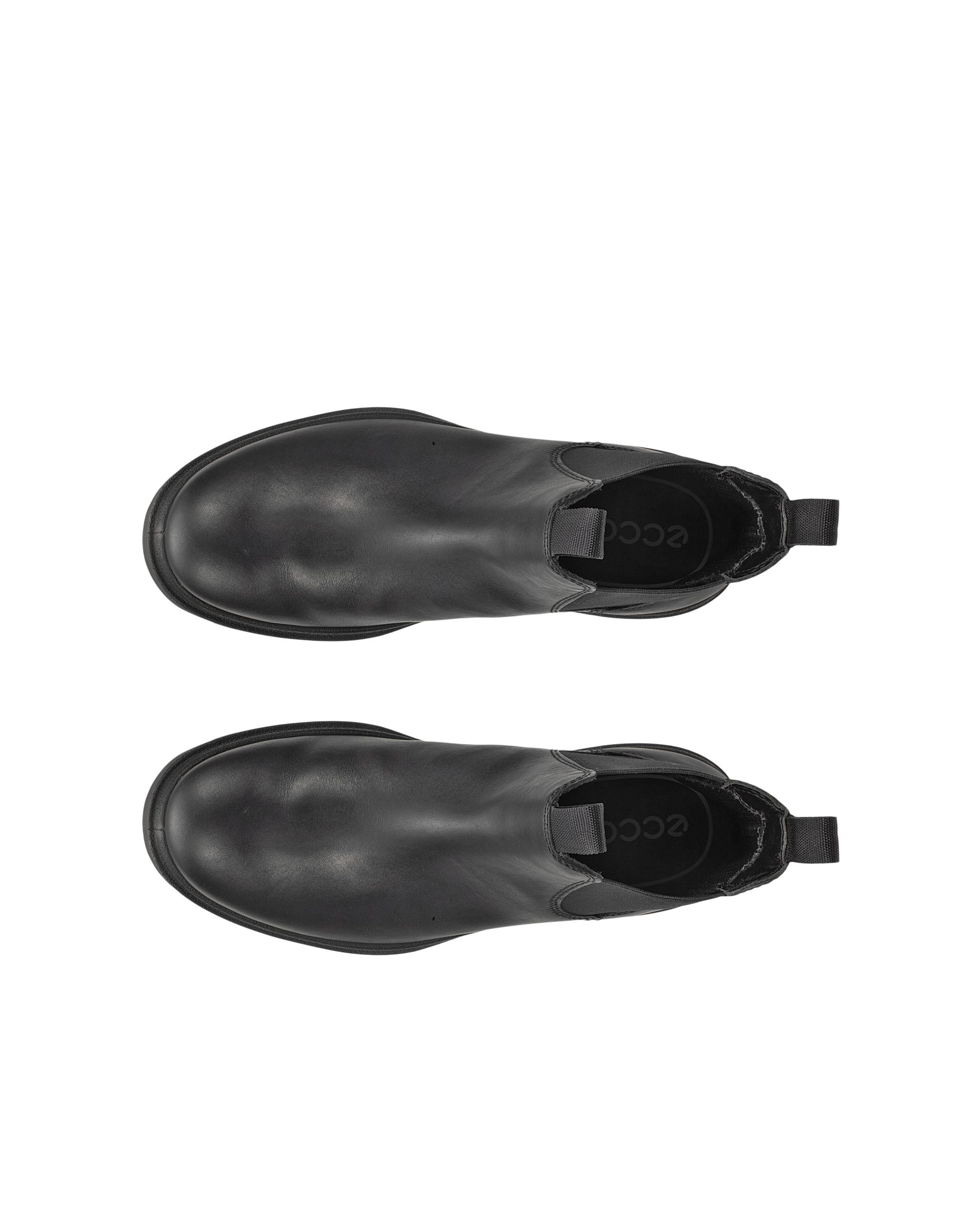 ECCO® GRAINER botte Chelsea en cuir pour homme - Noir - Outside
