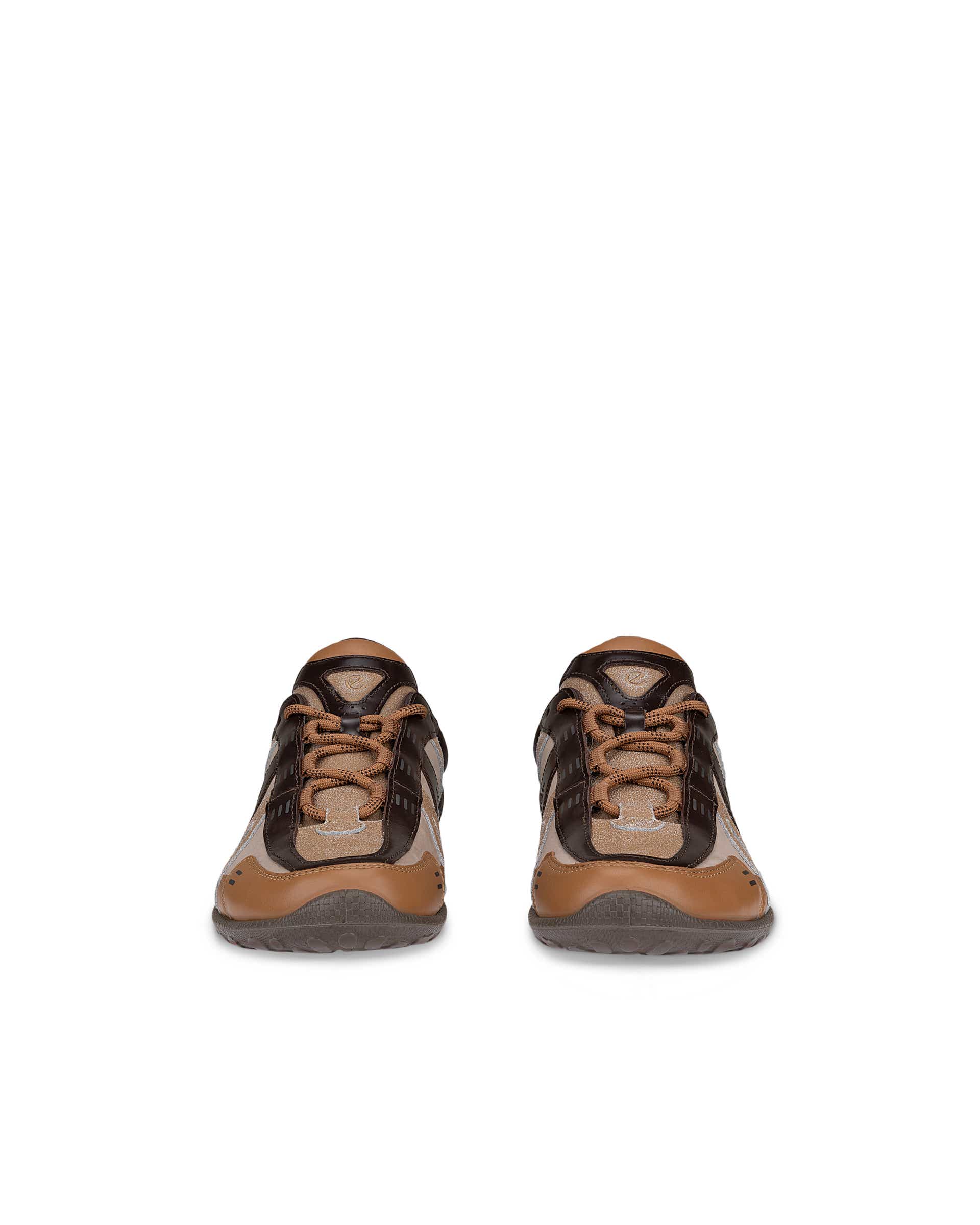 ECCO® BIOM Lite baskets de plein air en daim pour femme - Brun - Front pair