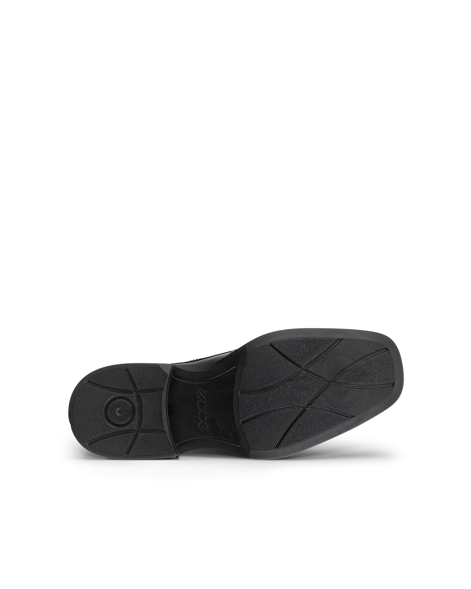 ECCO Men New Jersey Bicycle Toe Tie - Black - Sole