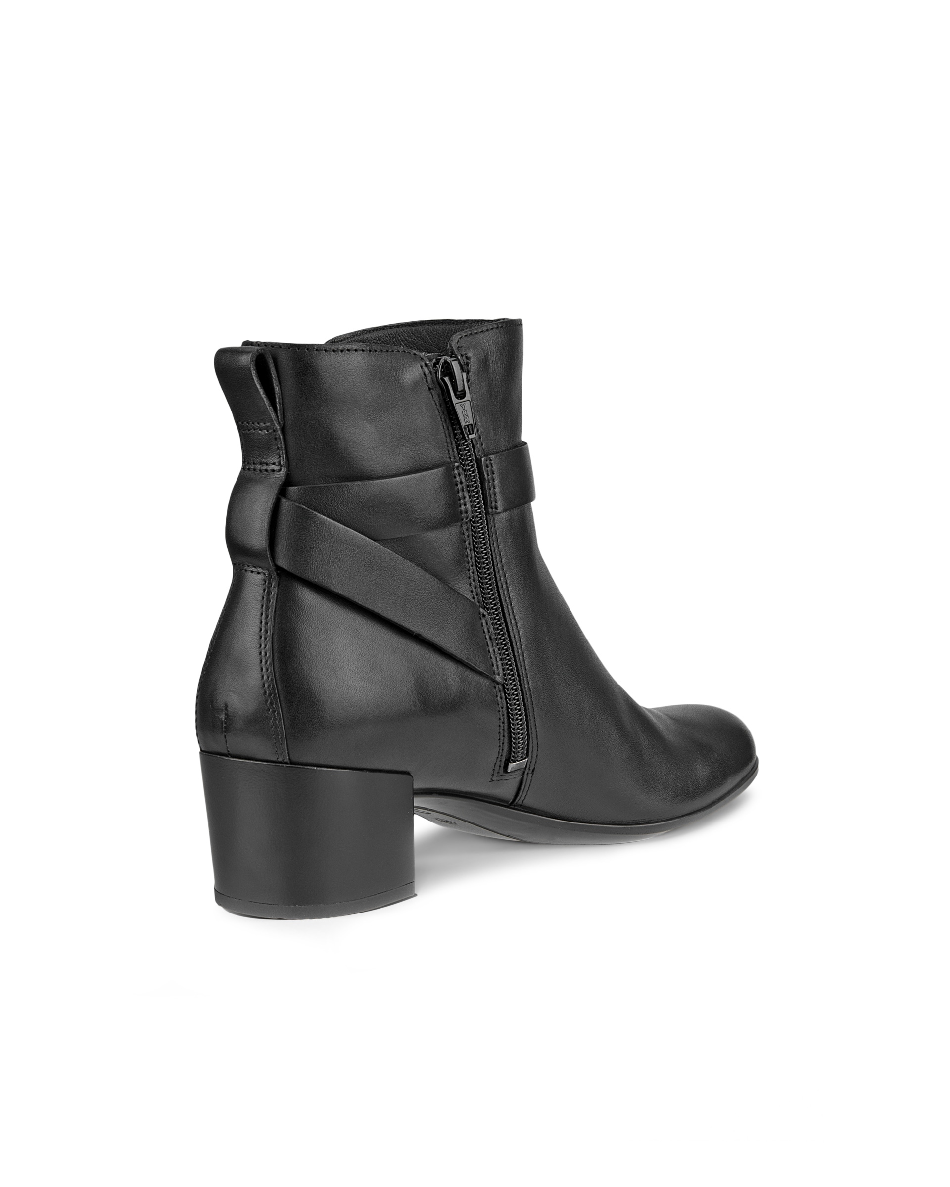 ECCO® Dress Classic 35 Dames halfhoge leren laars - Zwart - Back