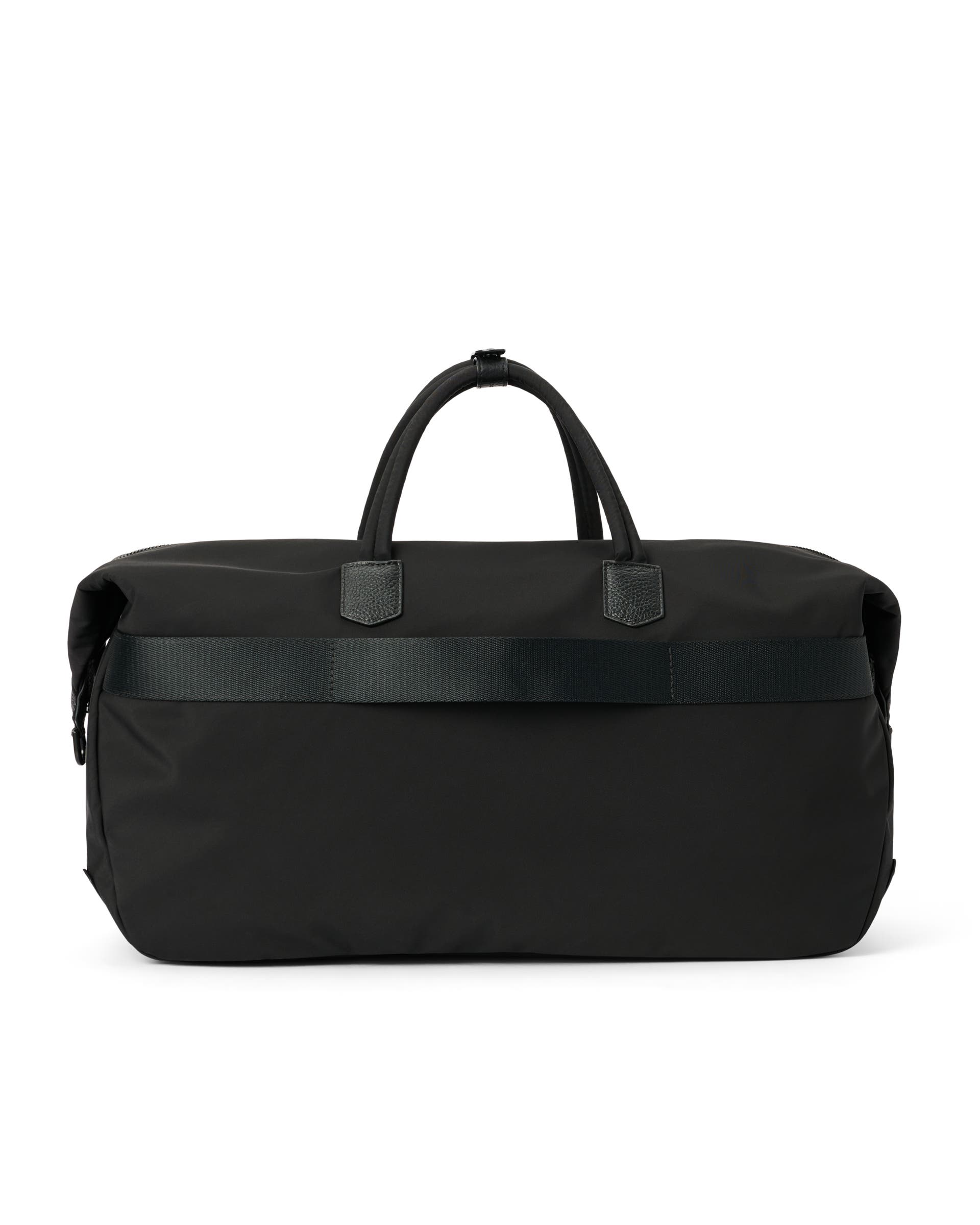 ECCO® Voyager - Leather Travel 48hr Weekender Bag - Black - Back