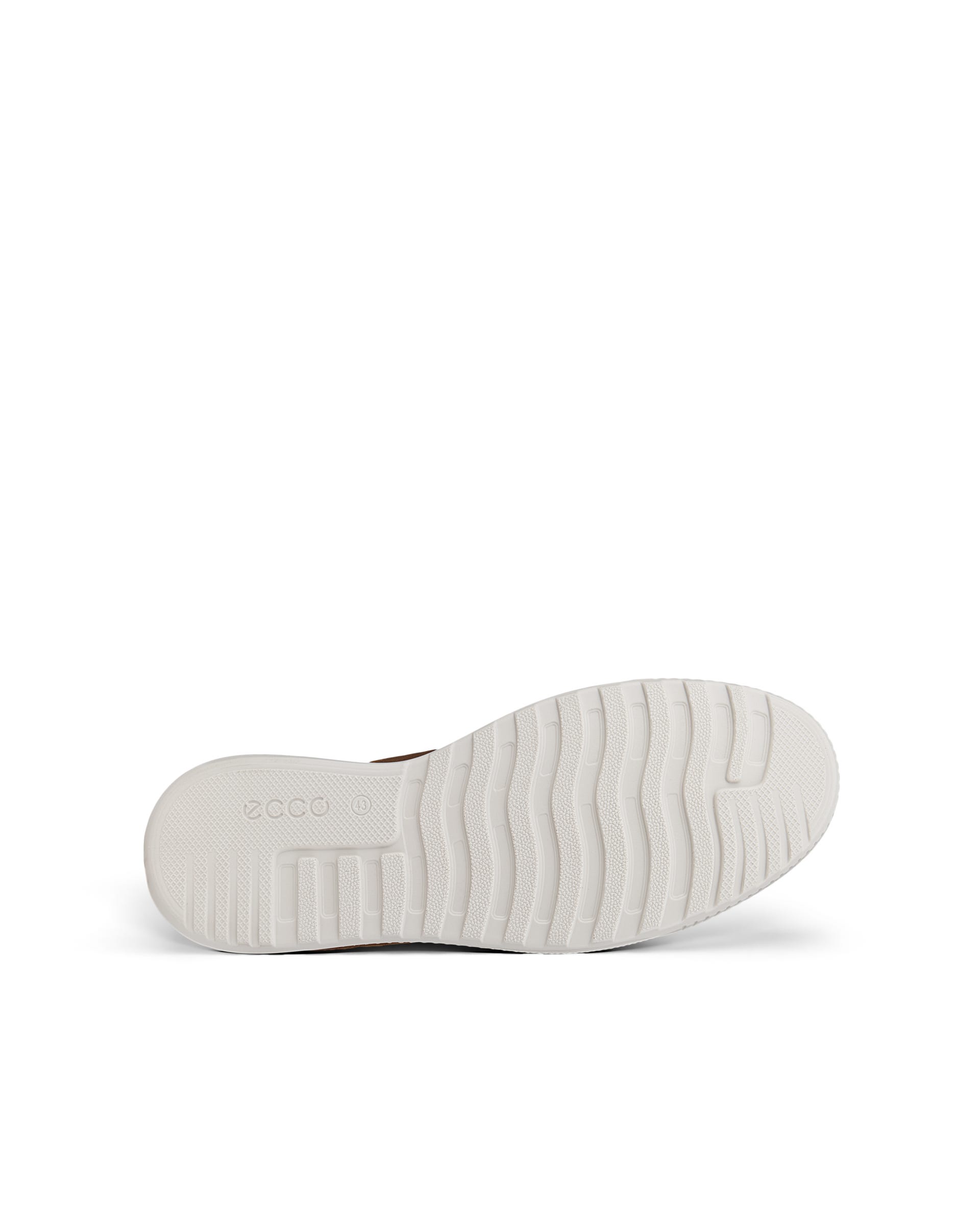 ECCO® BYWAY sko i nubuck med snørebånd til herrer - Brun - Sole