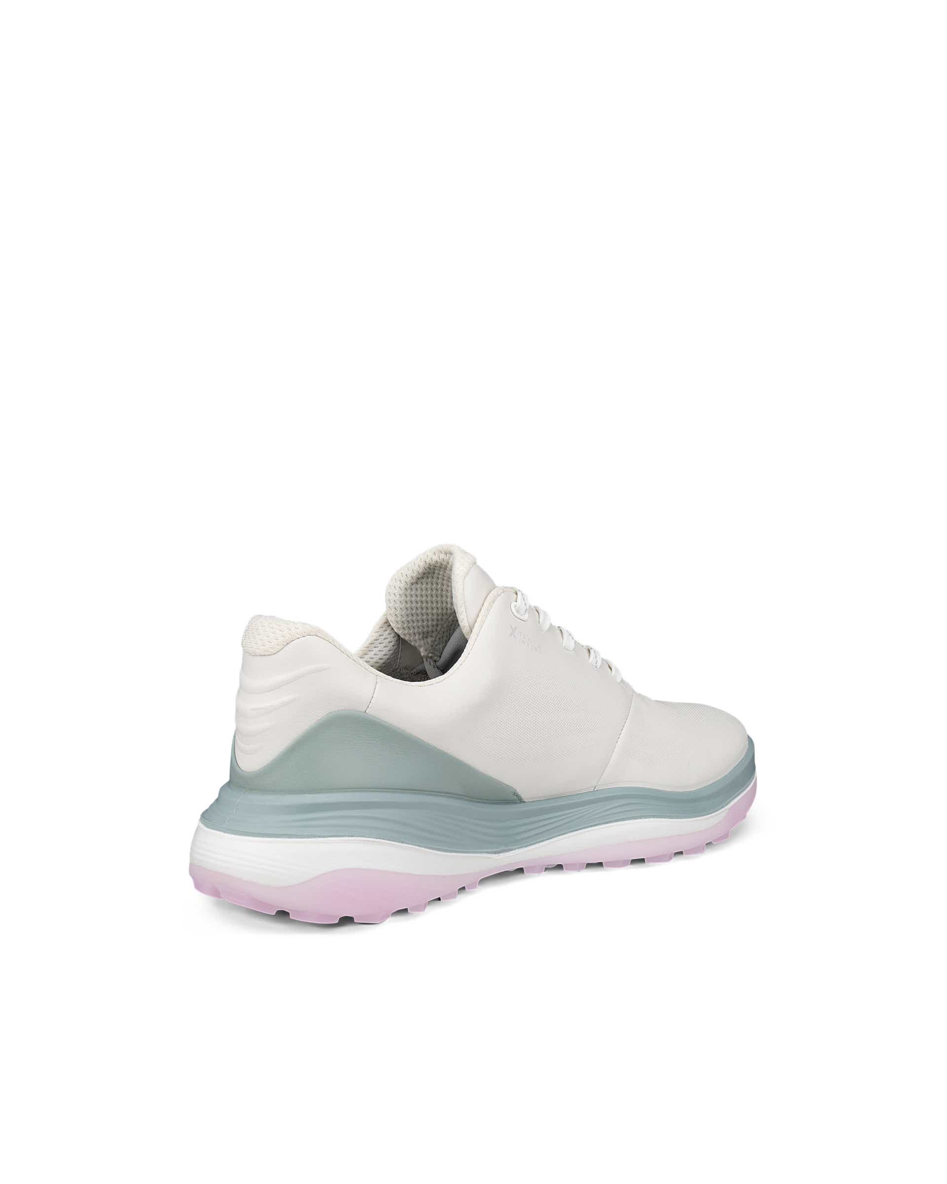Sapatos golfe impermeáveis couro mulher ECCO® GOLF LT1 - Branco - Back