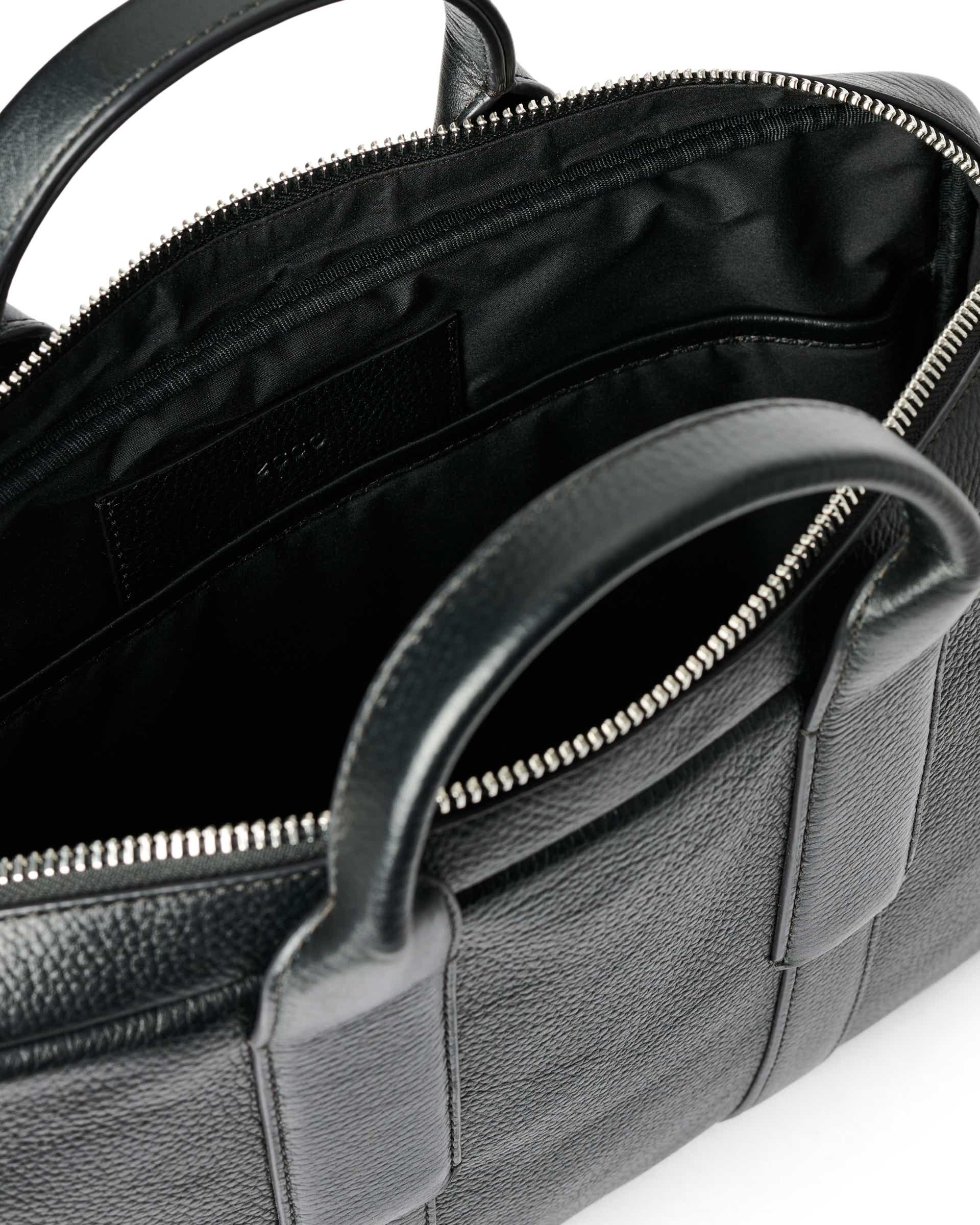 ECCO Essential Laptop Bag - Svart - Inside