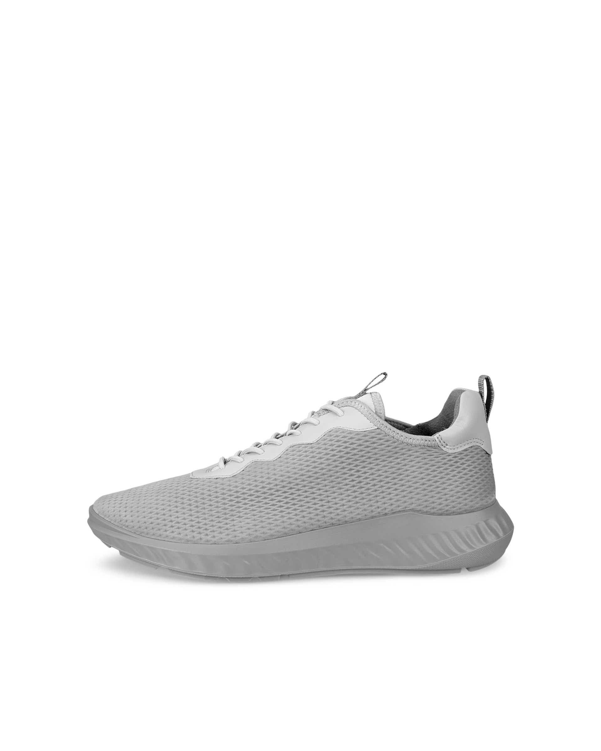 ECCO Men Ath-1F Street Style Leather Sneakers - Black