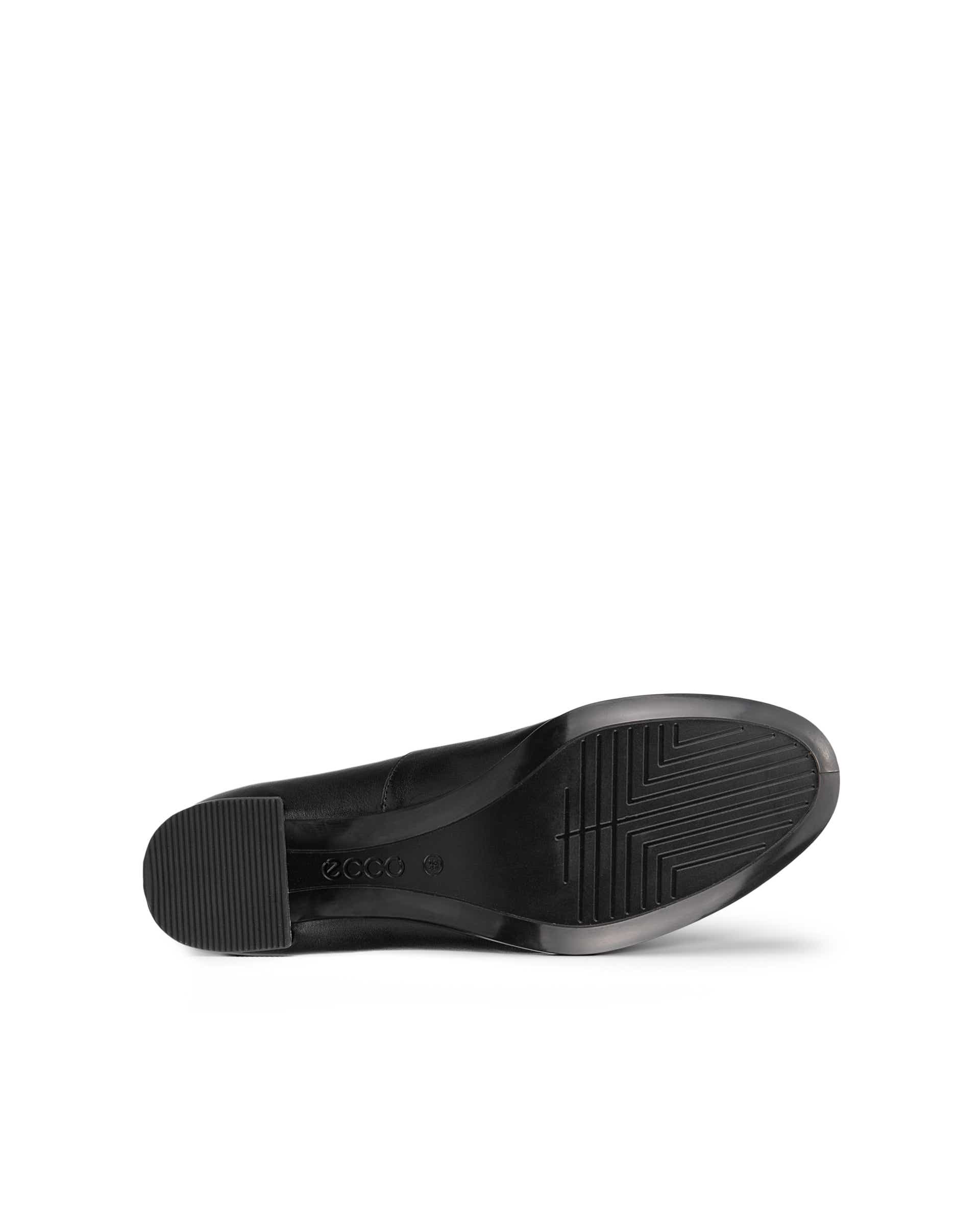 ECCO® Dress Classic 35 Dames leren pump met blokhak - Zwart - Sole