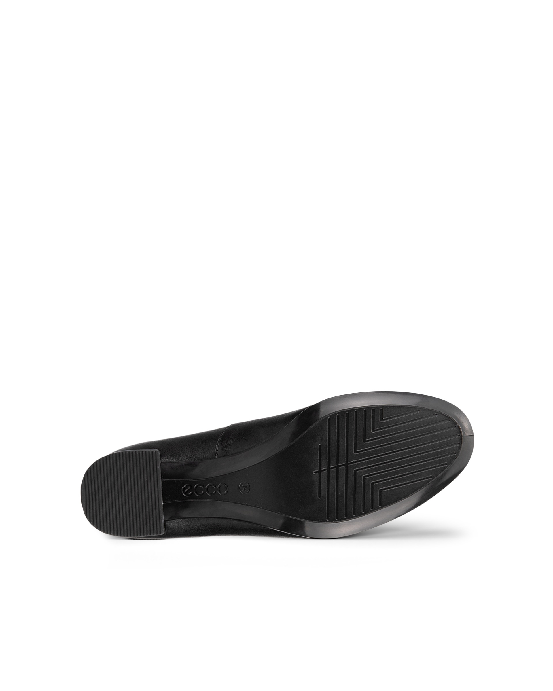 ECCO® Dress Classic 35 Dames leren pump met blokhak - Zwart - Sole
