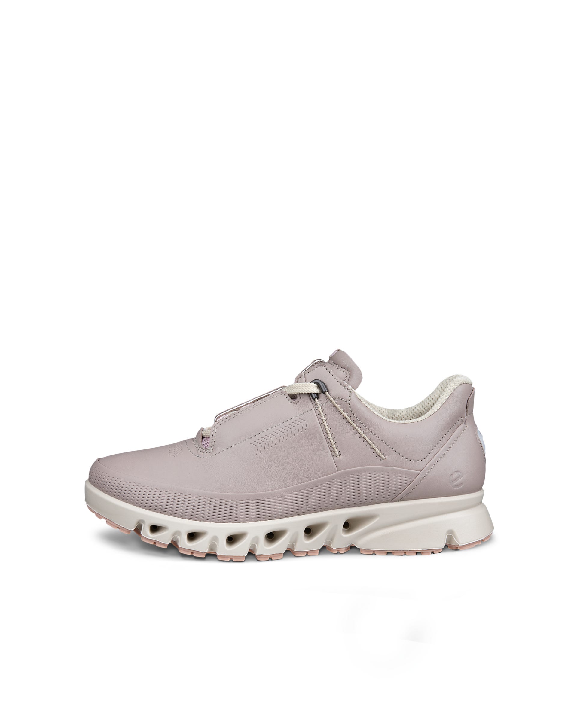 Ténis couro Gore-Tex mulher ECCO® MULTI-VENT - Rosa - Outside