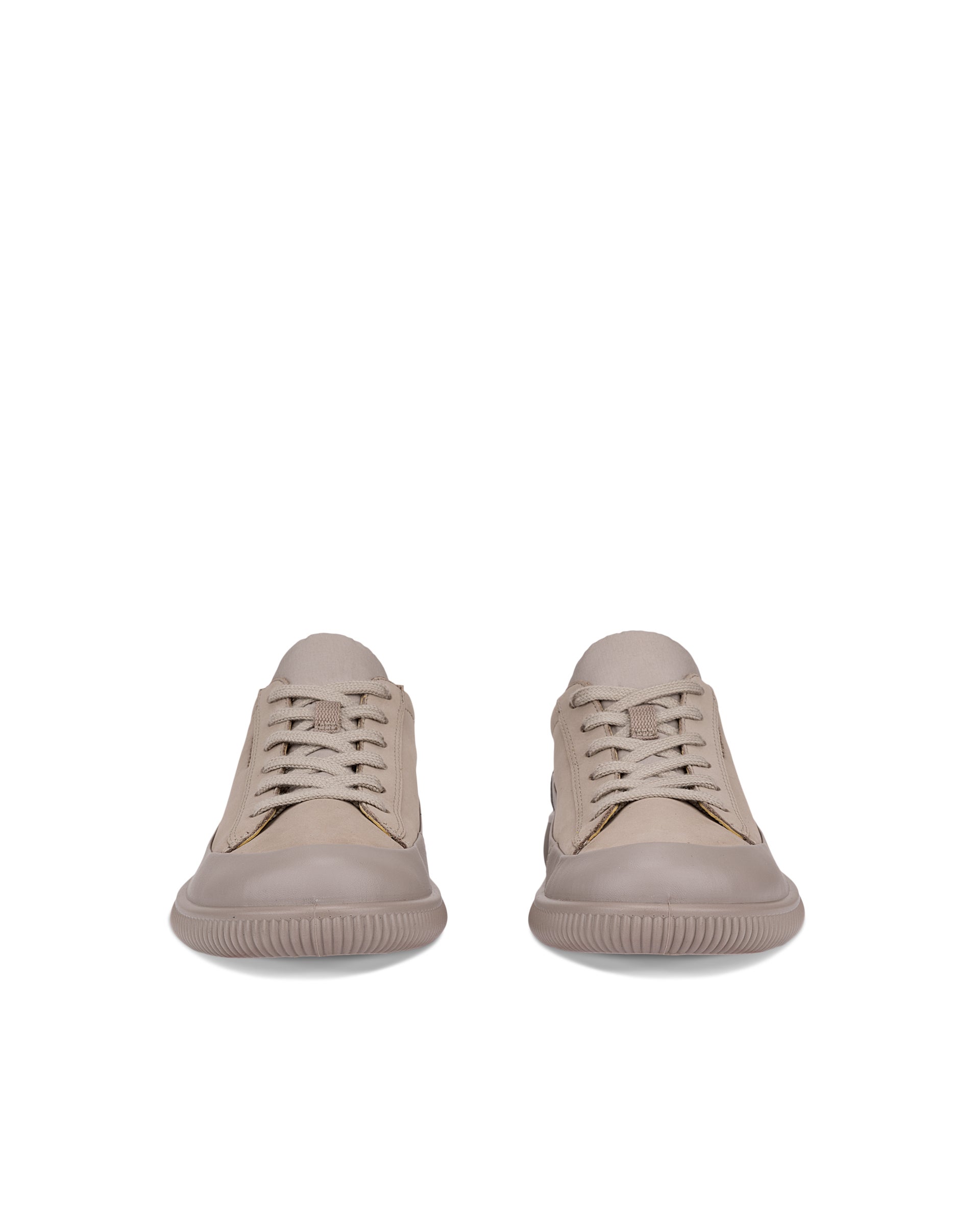 ECCO SOFT ZERO WOMEN'S SNEAKER - Grey - Front pair