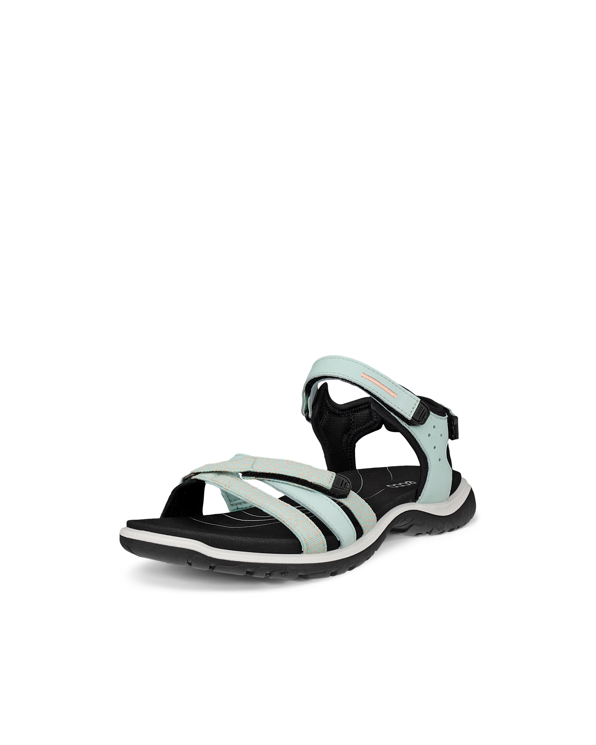 Sandalias con dos tiras de nobuk ECCO® Offroad Roam para mujer - Verde - Main