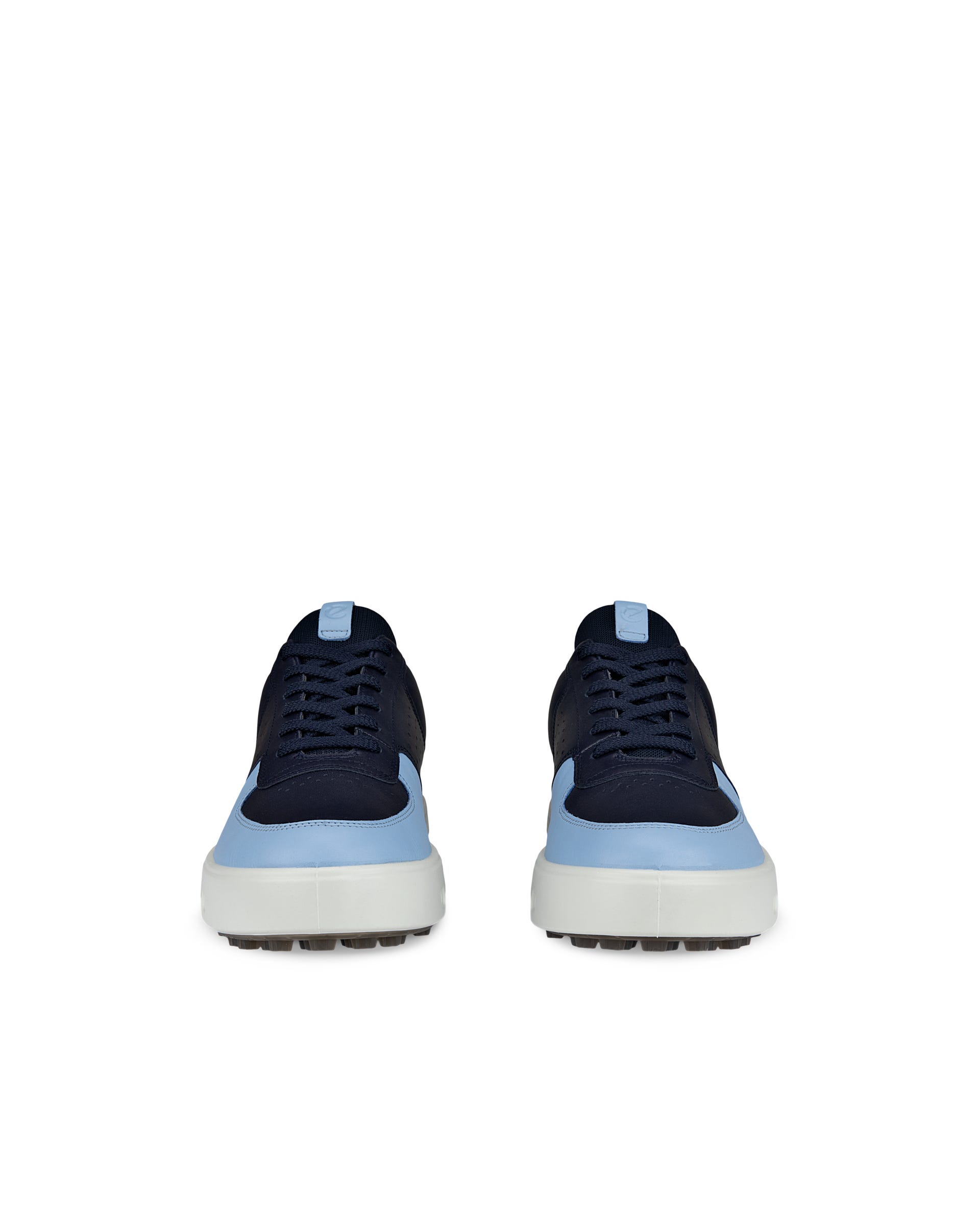 ECCO Golf Street 720 ウィメンズ レザーGore-Texゴルフシューズ - ブルー - Front pair