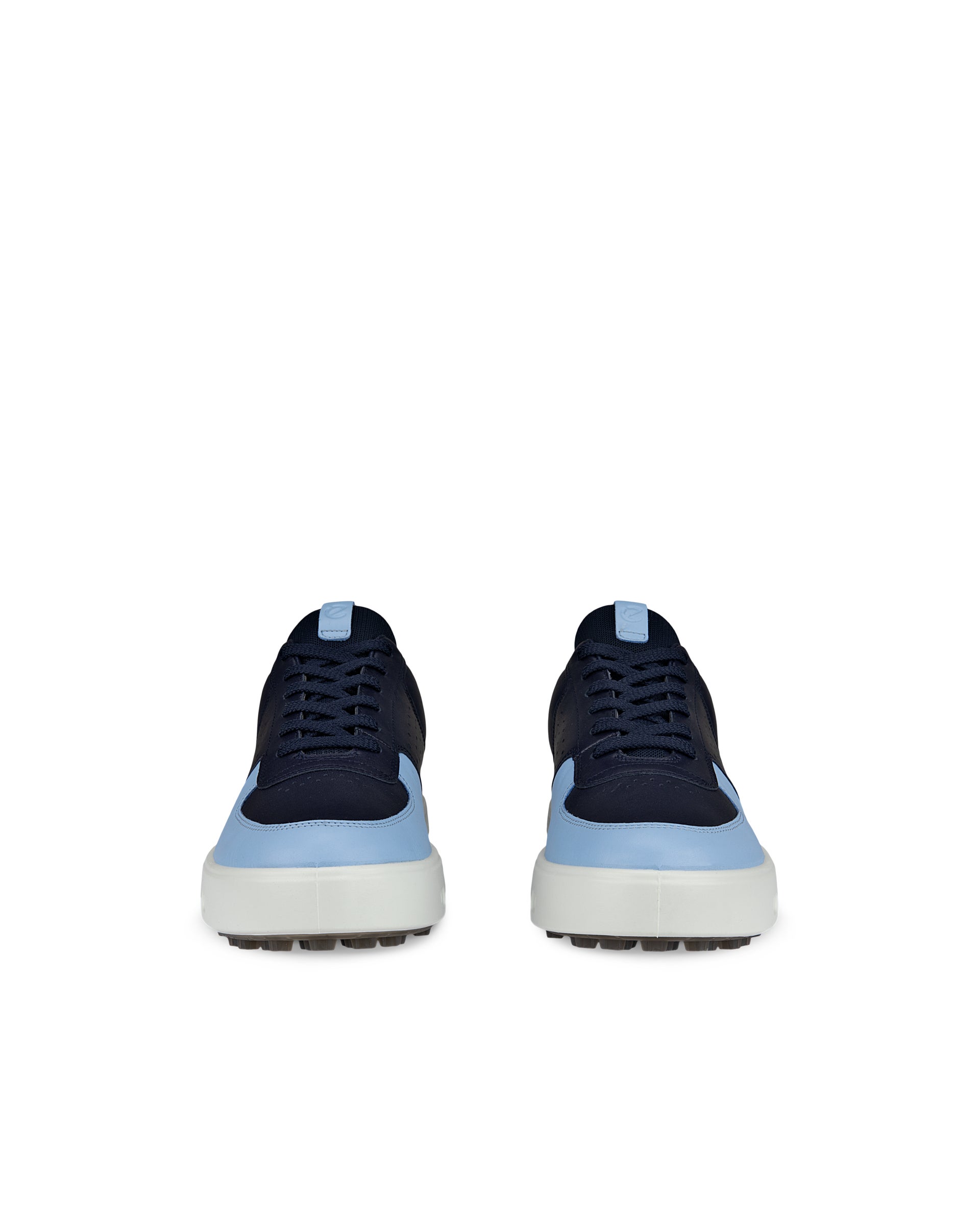 ECCO Golf Street 720 ウィメンズ レザーGore-Texゴルフシューズ - ブルー - Front pair