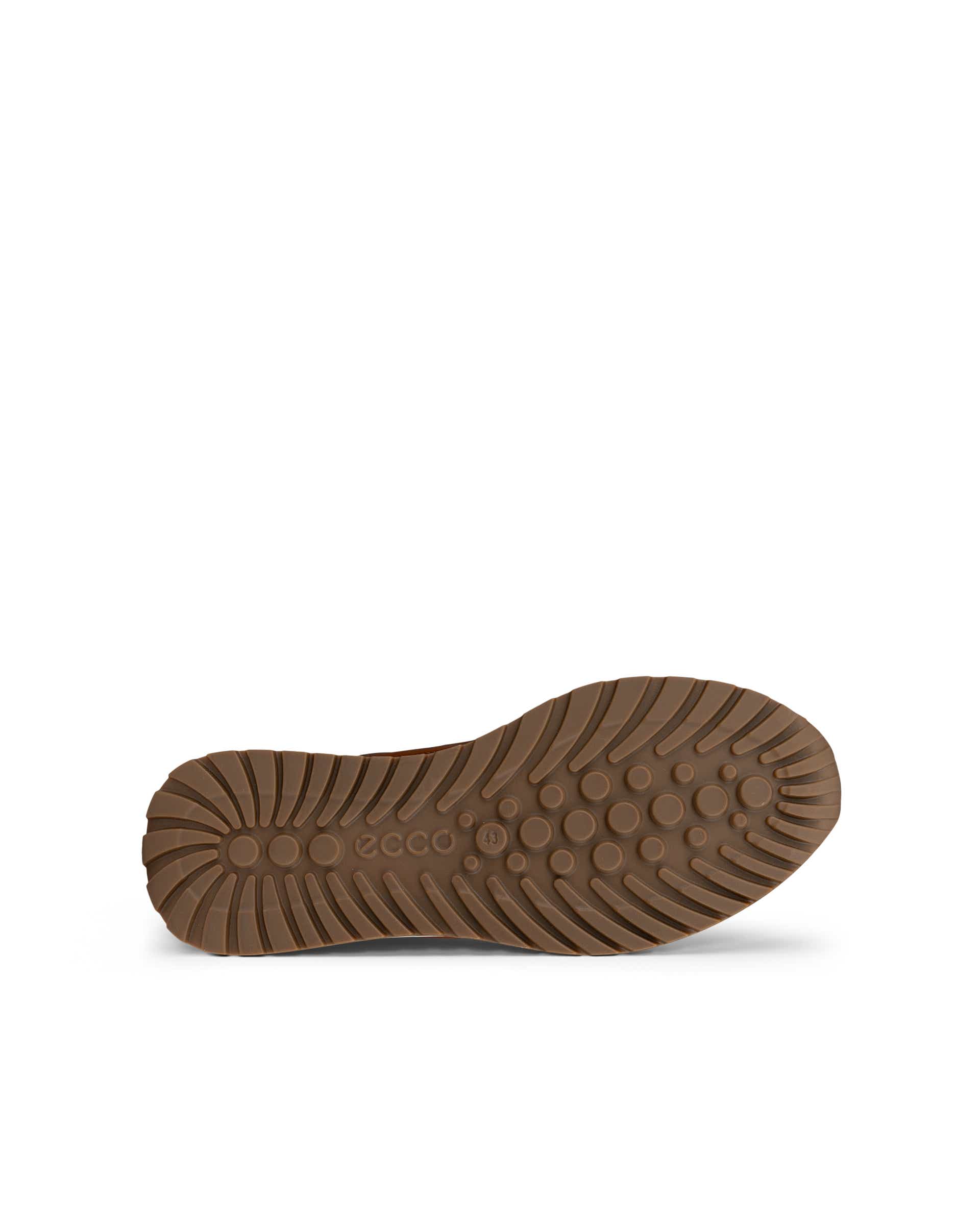 Men's ECCO® ASTIR NEO Leather Sneaker - Brown - Sole