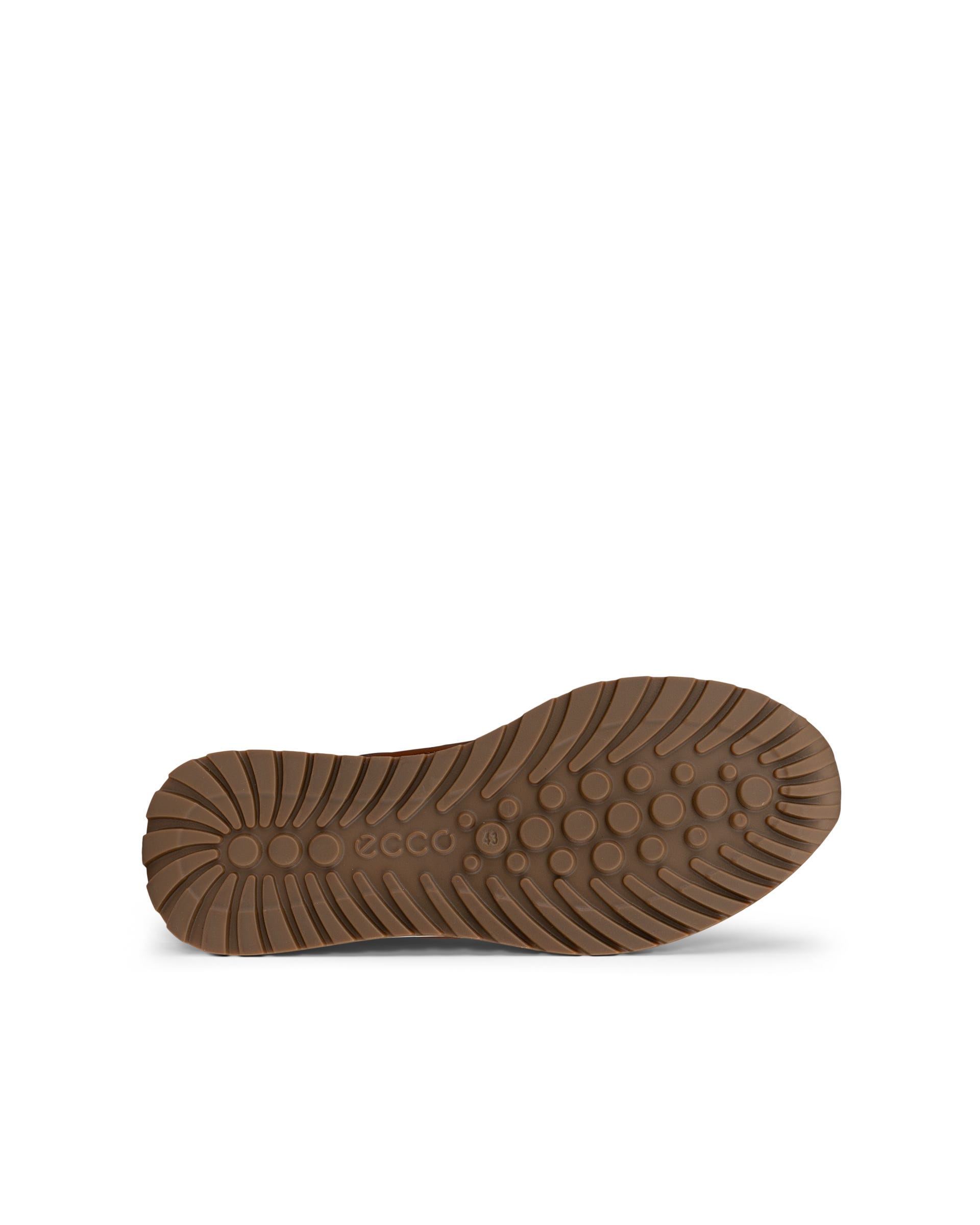 Men's ECCO® ASTIR NEO Leather Sneaker - Brown - Outside