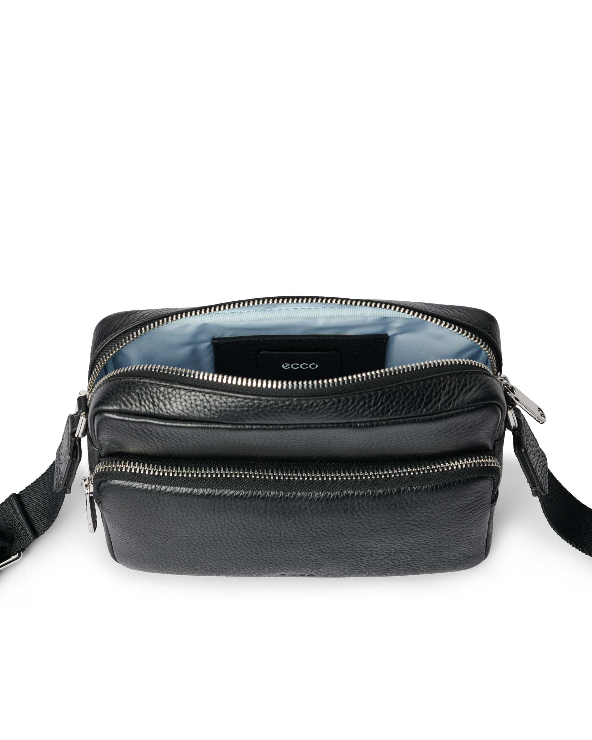 ECCO® Kožna torba za fotoaparat - Crna - Inside