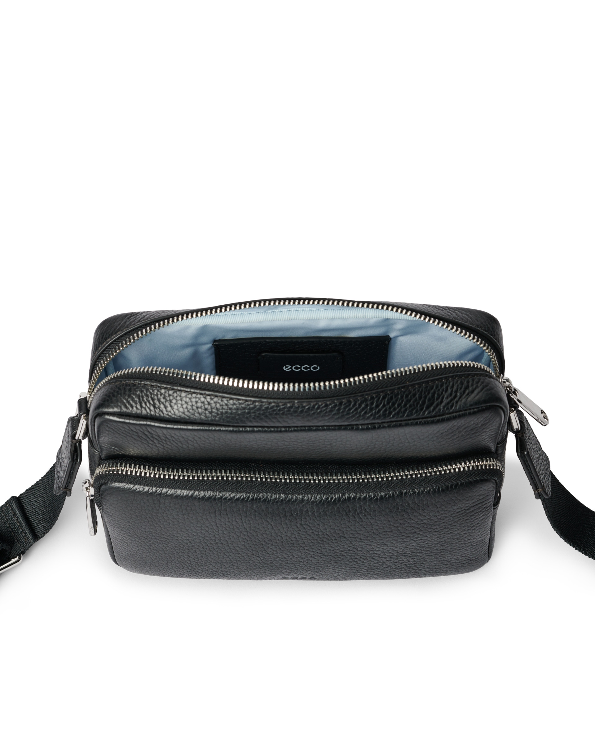 ECCO® Kožna torba za fotoaparat - Crna - Inside