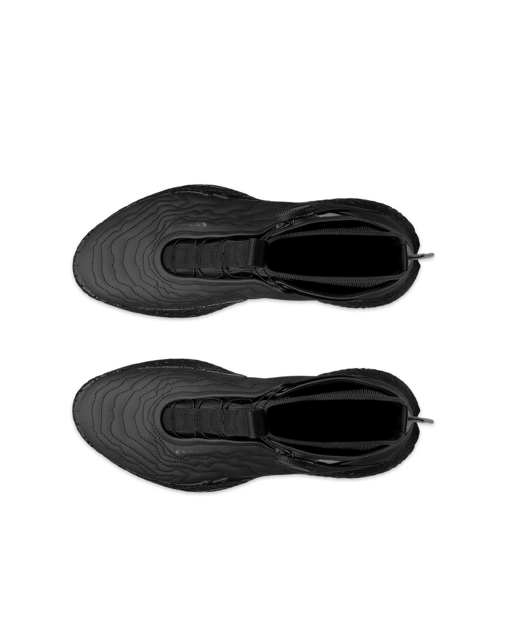 Pánská kožená golfová voděodolná obuv ECCO® GOLF BIOM H5 - Černá - Top left pair