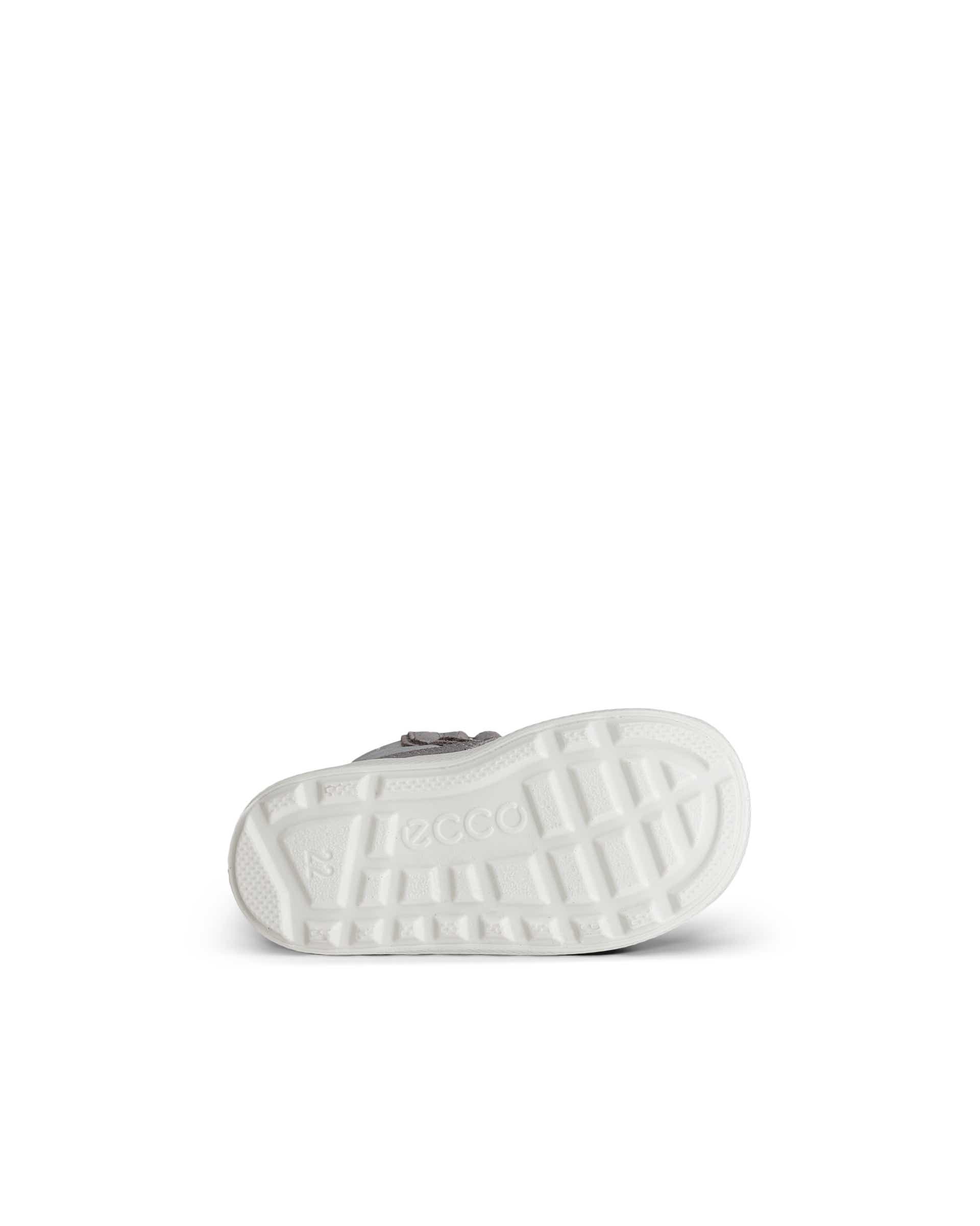 ECCO® URBAN MINI Halvhög mockakänga med Gore-Tex barn - Grå - Sole