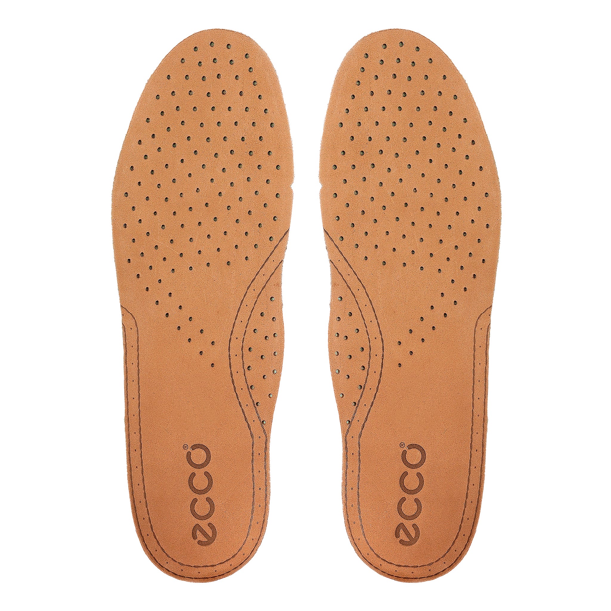 Men's ECCO® Leather Inlay Sole - Brown - Detail-1