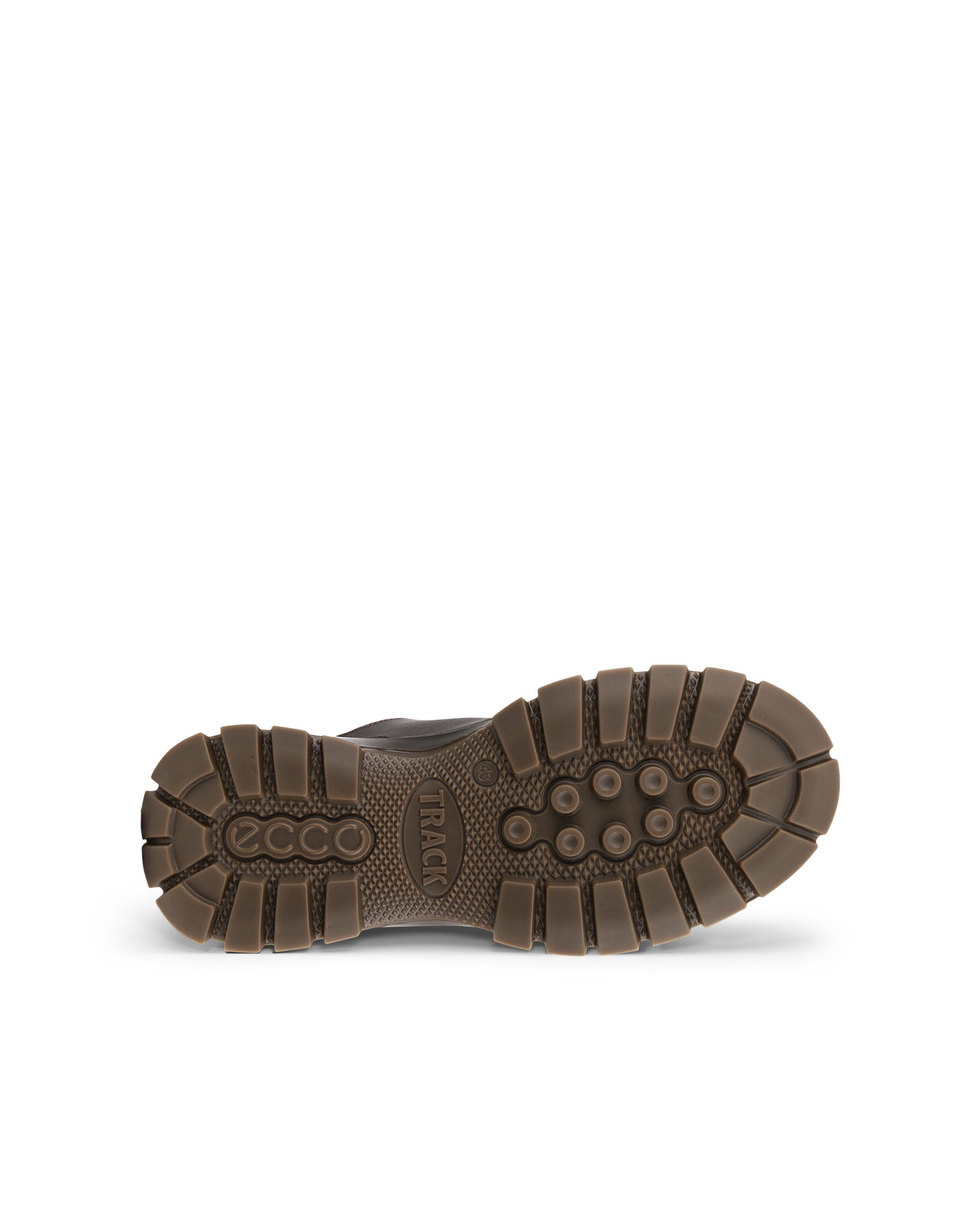 Men's ECCO® Track 30 Leather Waterproof Lace-Up Boot - Brown - Sole