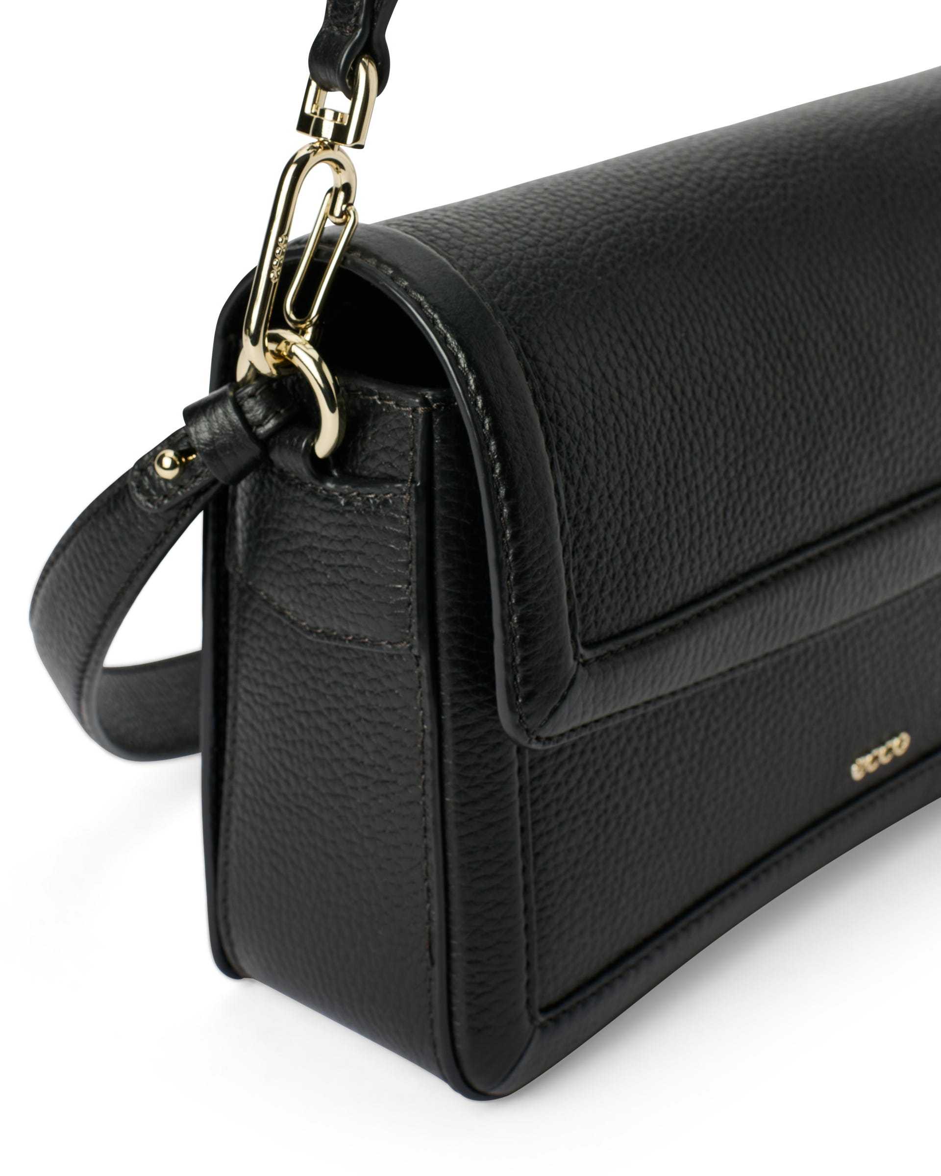 ECCO Pinch Bag レザークロスボディバッグ - ブラック - Main