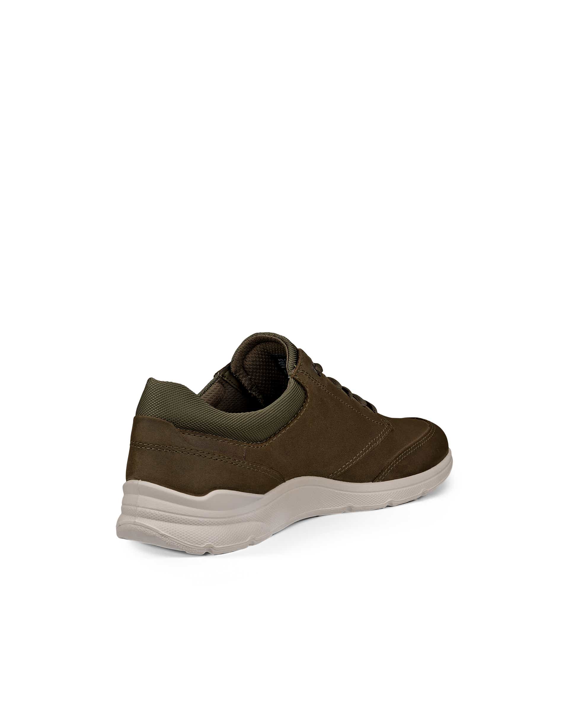 Men's ECCO® Irving Nubuck Shoe - Green - Back