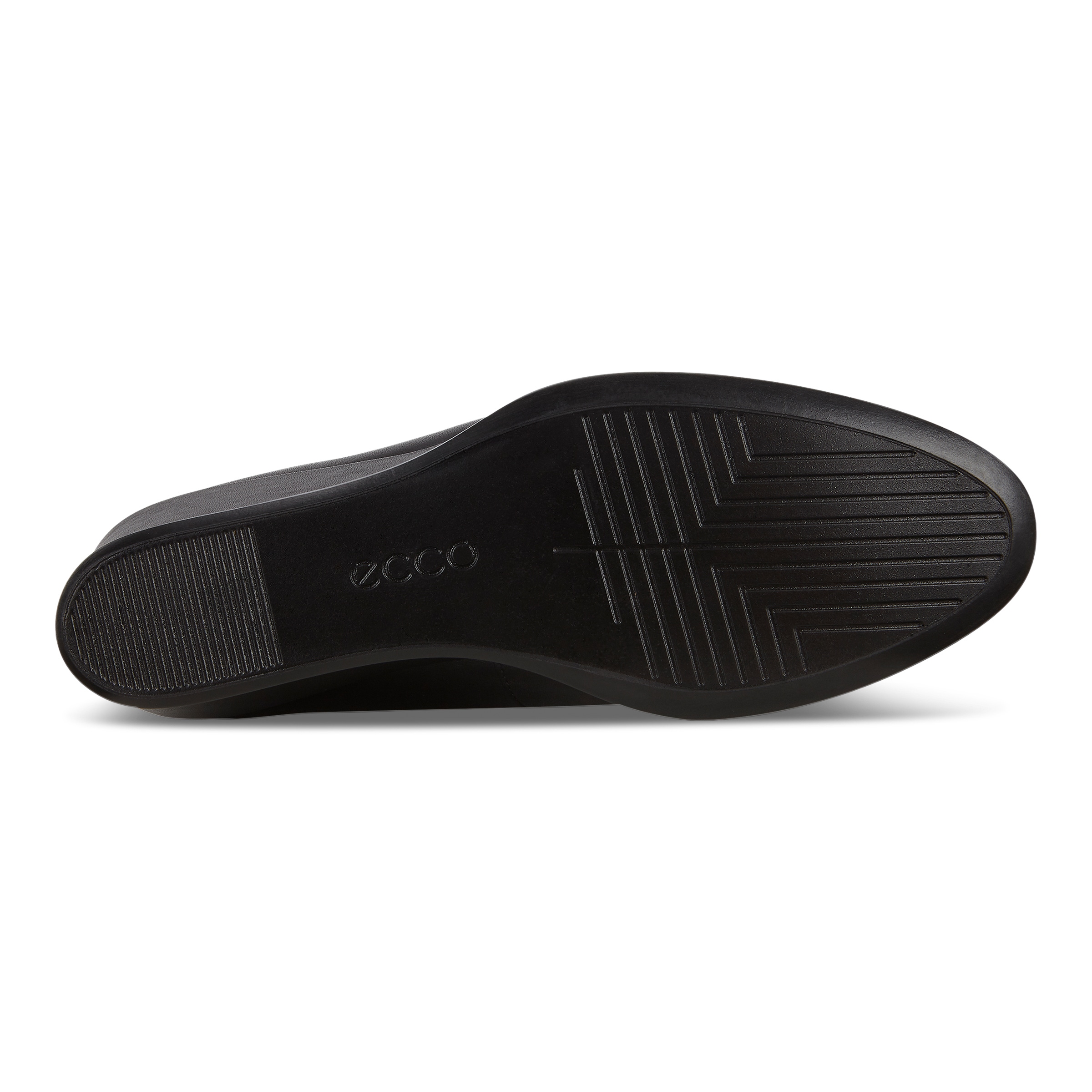 ECCO Shape 45 Wedge ウィメンズ レザーローファー | ブラック