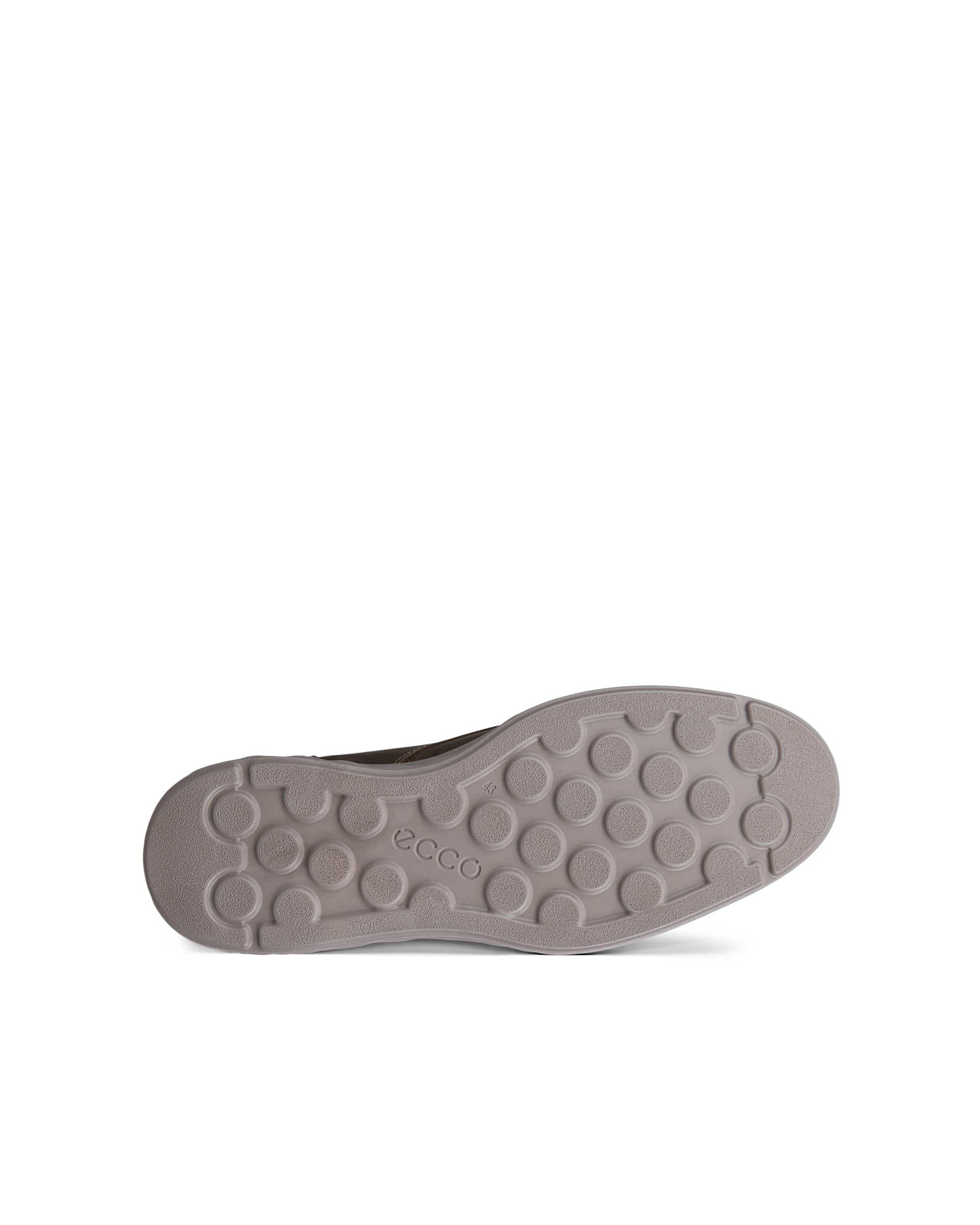 Pánská nubuková kotníčková Gore-Tex obuv ECCO® S LITE HYBRID - Hnědá - Sole