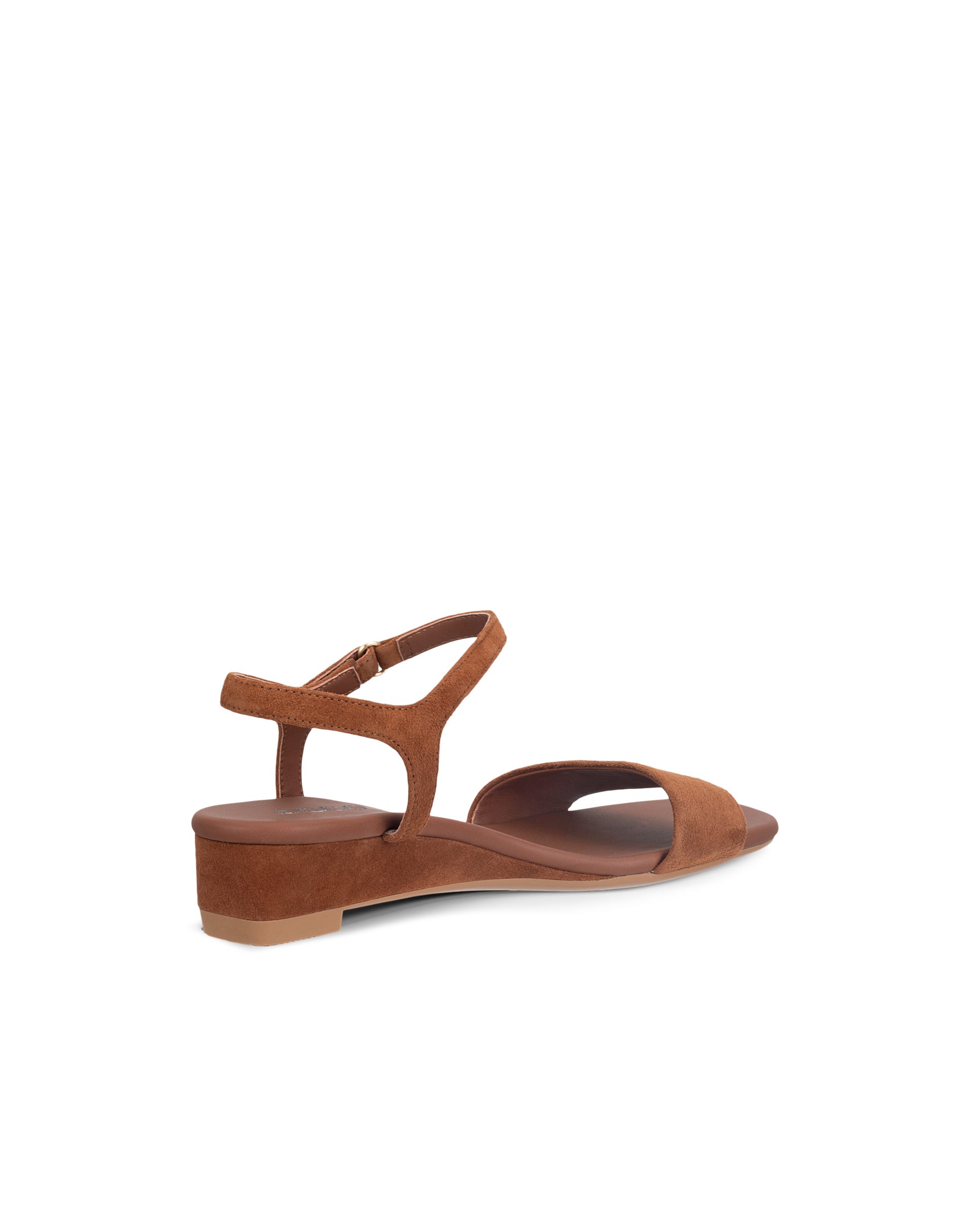ECCO ASTRID WEDGE WOMEN'S 1-STRAP SANDAL - Brown - Back