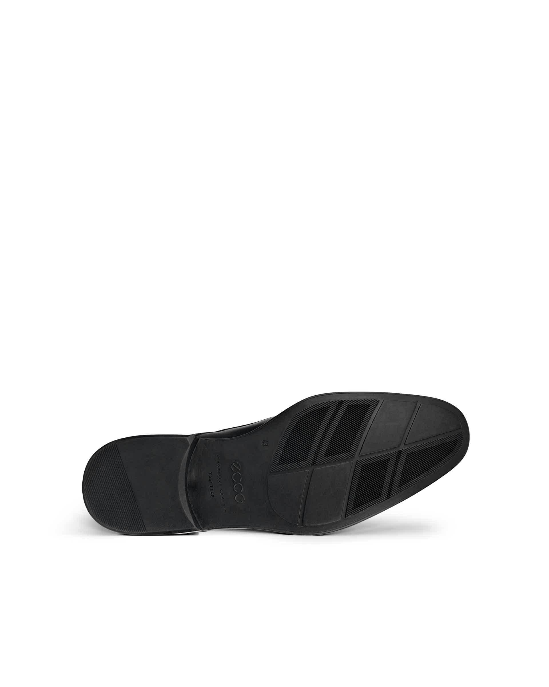 ECCO® Citytray derbies cuir pour homme - Noir - Sole
